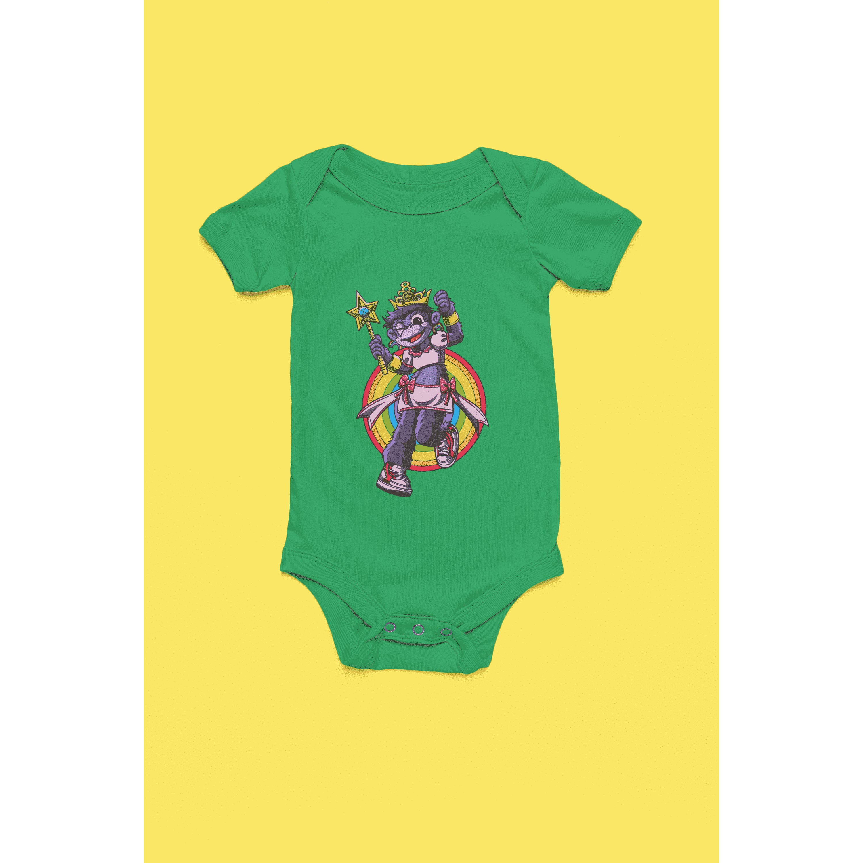 "Rainbow Gorilla ´Princess Hope´ Romper - Rainbow Gorilla Store"