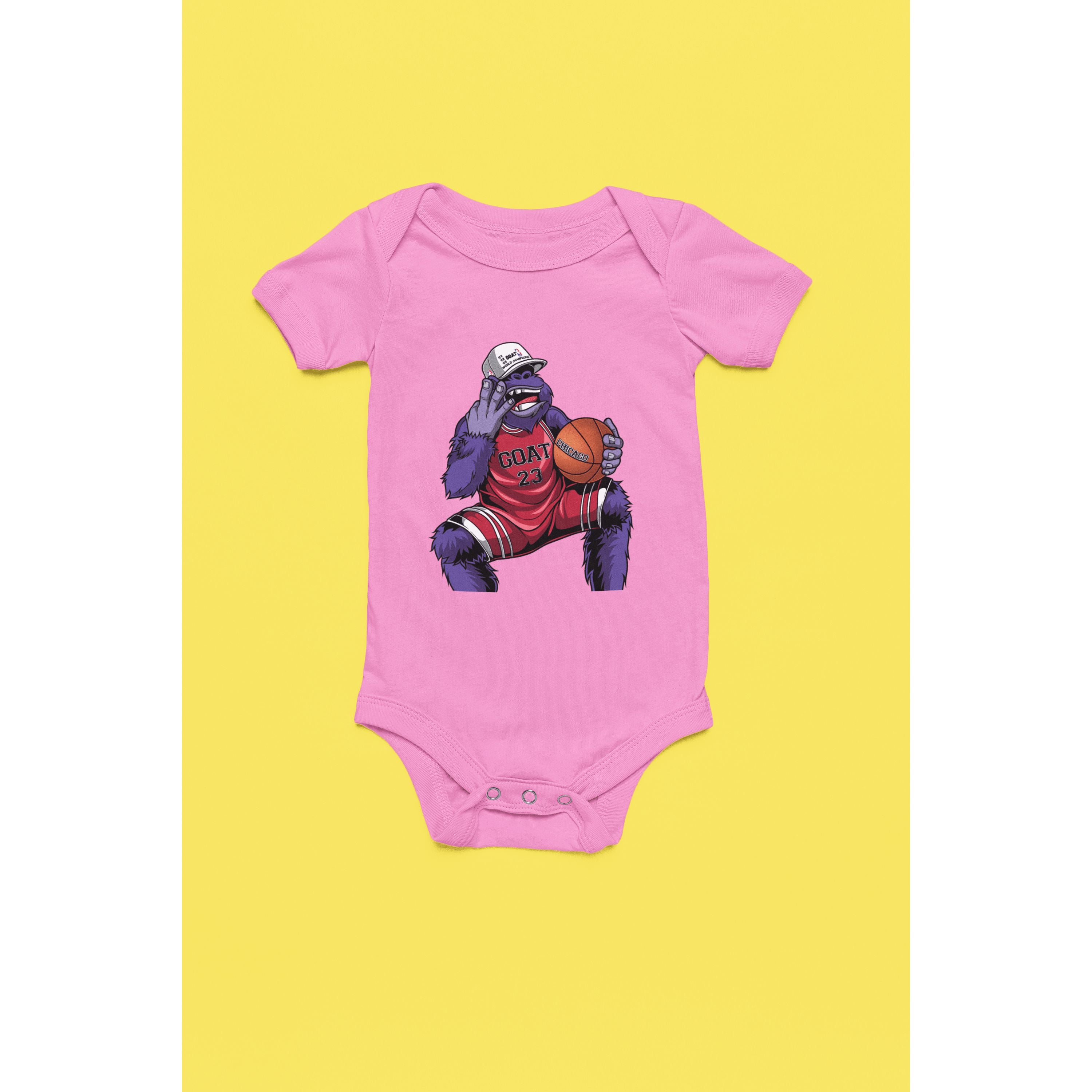 "Rainbow Gorilla ´The GOAT´ Romper - Rainbow Gorilla Store"
