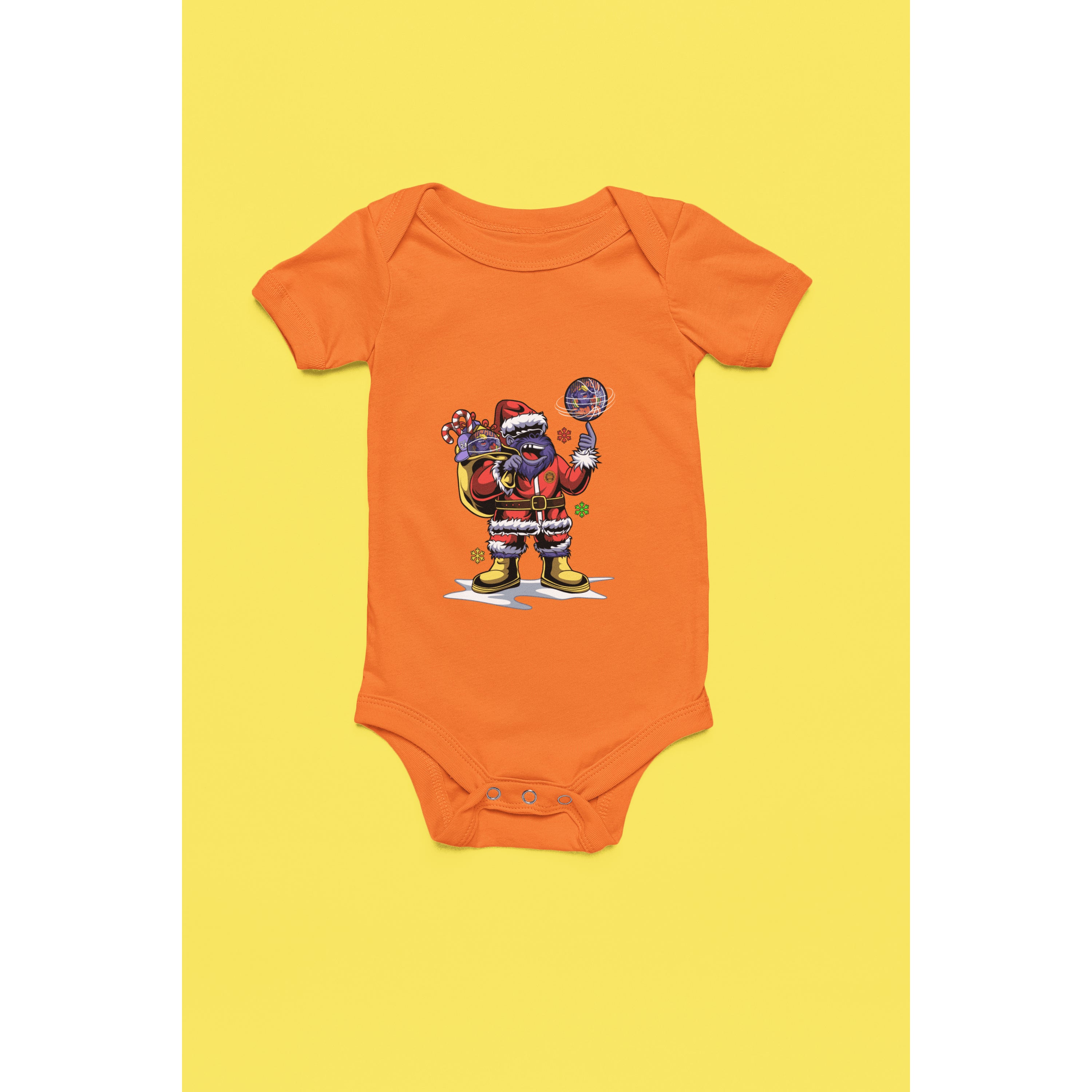 "Rainbow Gorilla ´Kerst´ Romper - Rainbow Gorilla Store"