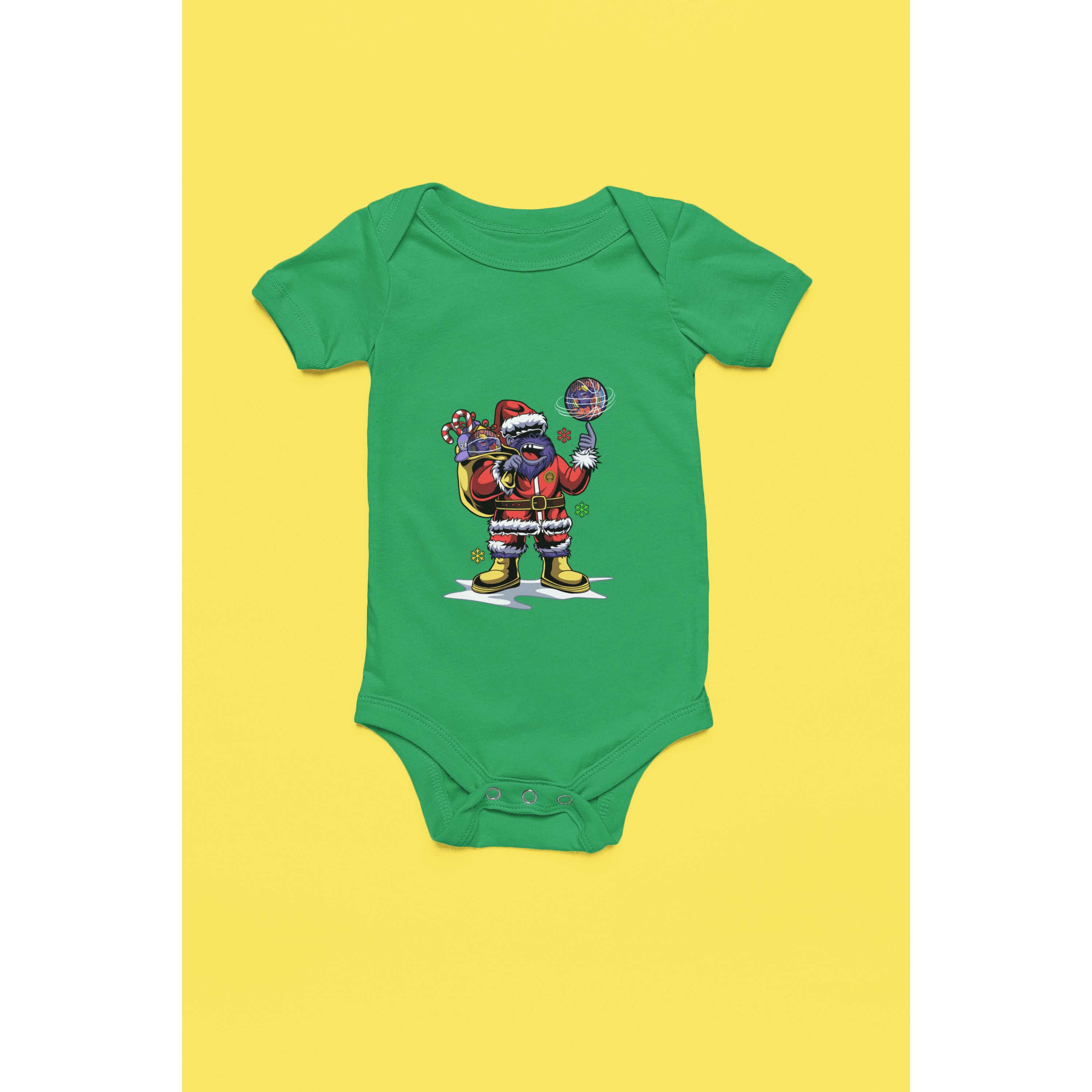 "Rainbow Gorilla ´Kerst´ Romper - Rainbow Gorilla Store"