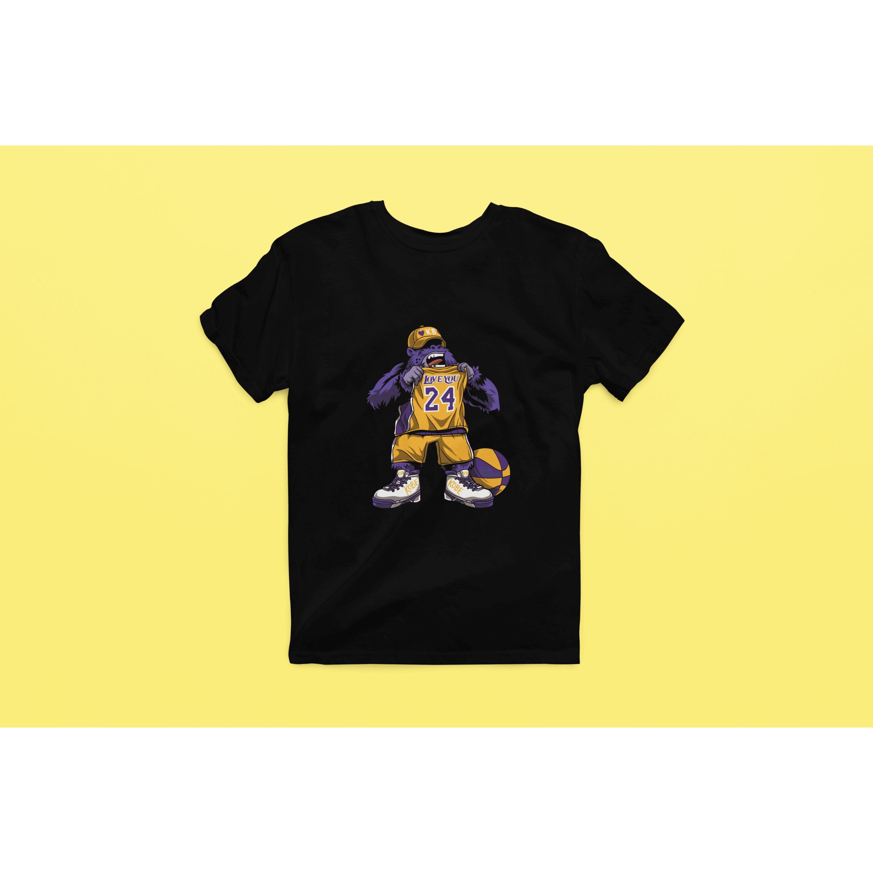 "Rainbow Gorilla 'Love you 24' Heren T-shirt - Rainbow Gorilla Store"