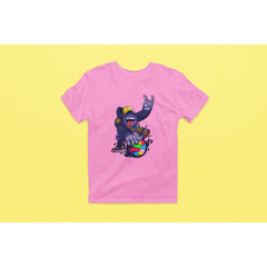 "Rainbow Gorilla 'Baller' Heren T-shirt - Rainbow Gorilla Store"