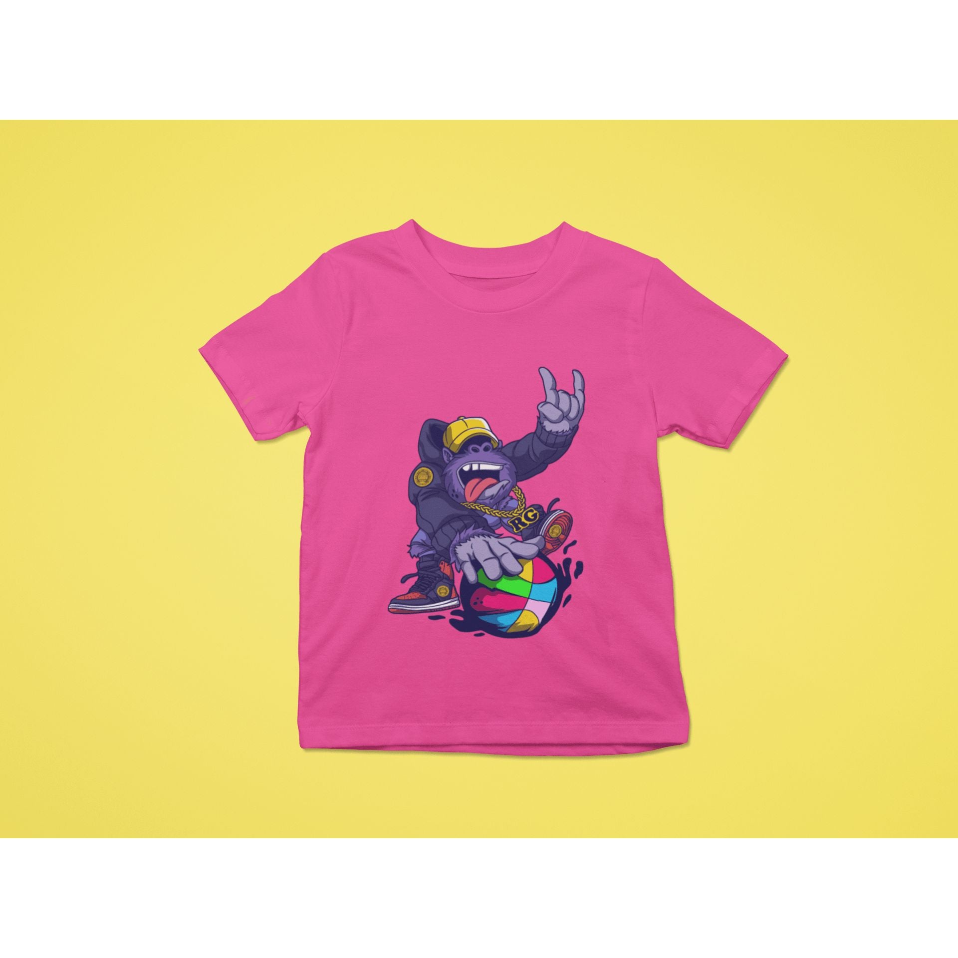 "Rainbow Gorilla ´Baller´ T-shirt Kids - Rainbow Gorilla Store"