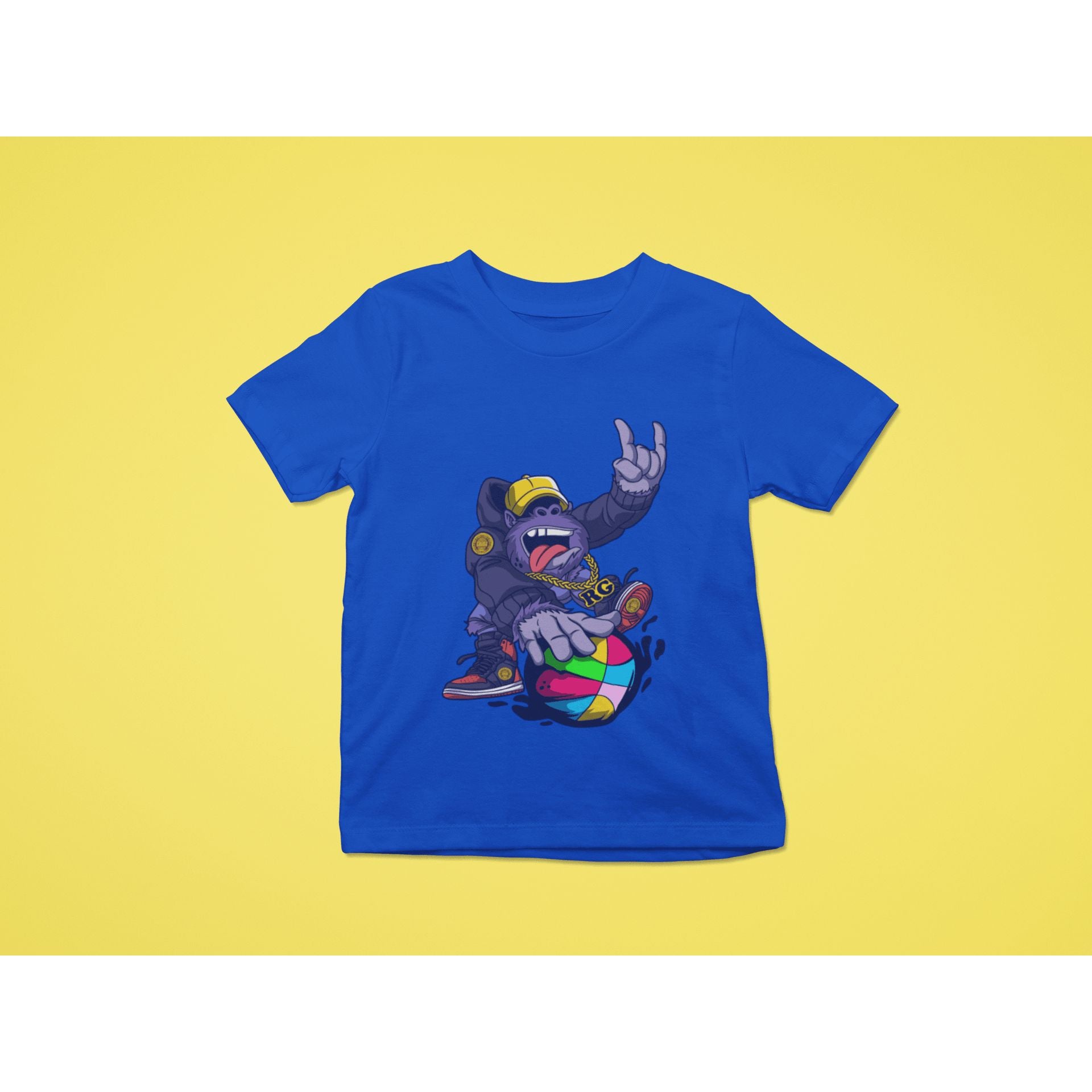 "Rainbow Gorilla ´Baller´ T-shirt Kids - Rainbow Gorilla Store"