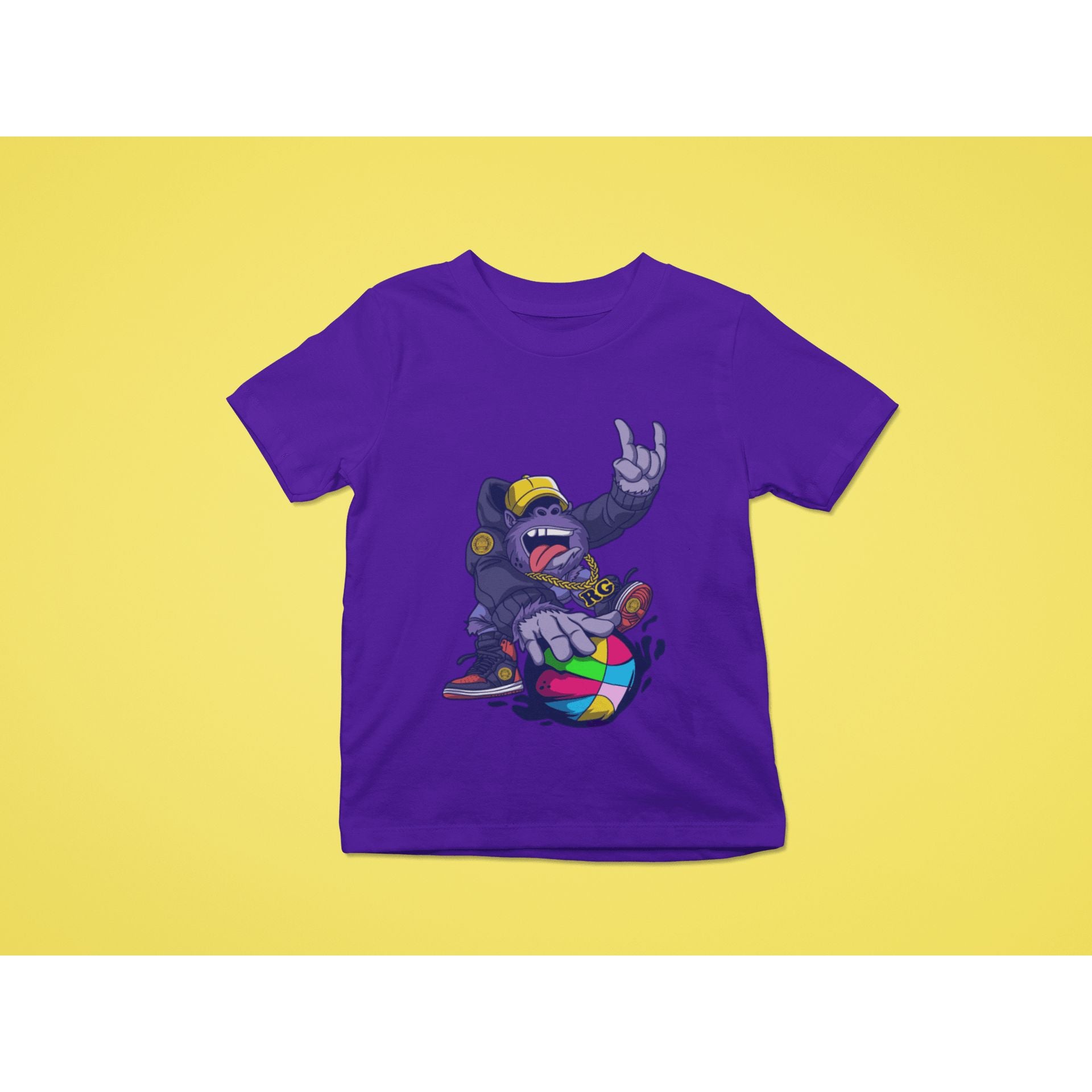"Rainbow Gorilla ´Baller´ T-shirt Kids - Rainbow Gorilla Store"