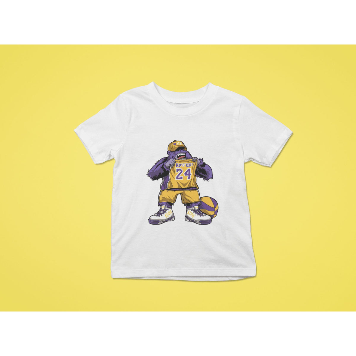 "Rainbow Gorilla ´Love You 24´ T-shirt Kids - Rainbow Gorilla Store"