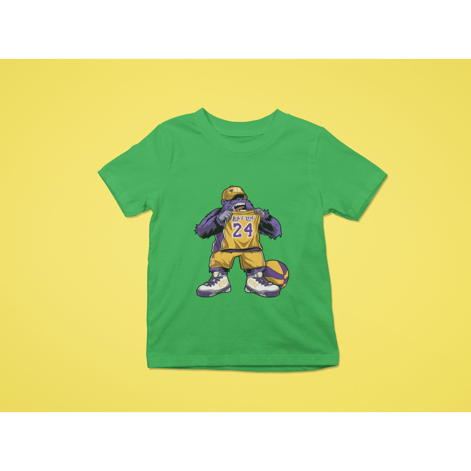 "Rainbow Gorilla ´Love You 24´ T-shirt Kids - Rainbow Gorilla Store"