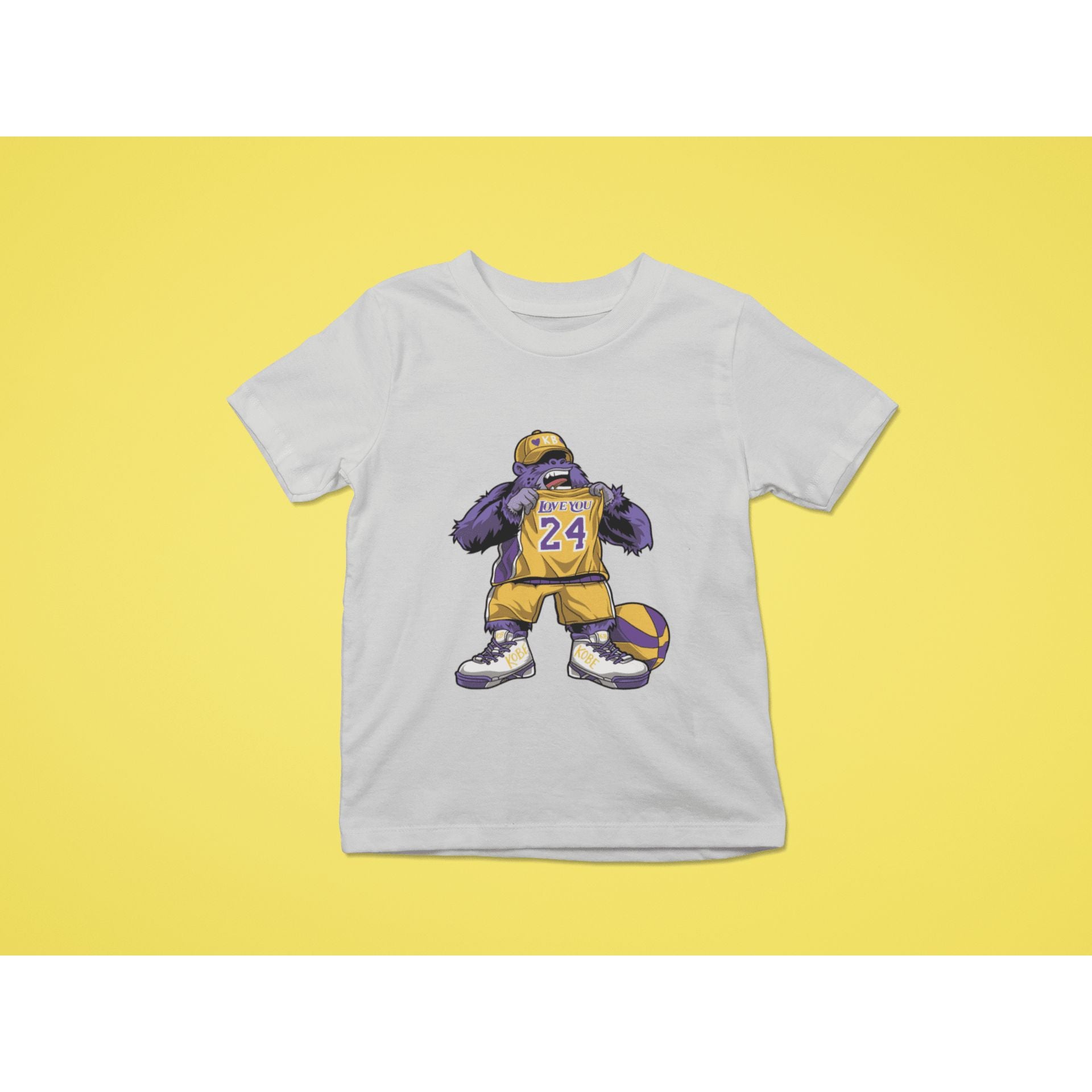 "Rainbow Gorilla ´Love You 24´ T-shirt Kids - Rainbow Gorilla Store"