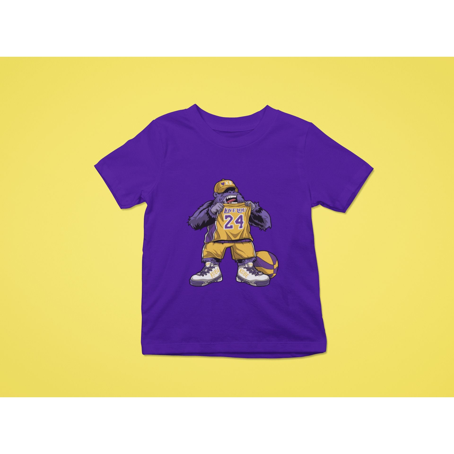 "Rainbow Gorilla ´Love You 24´ T-shirt Kids - Rainbow Gorilla Store"