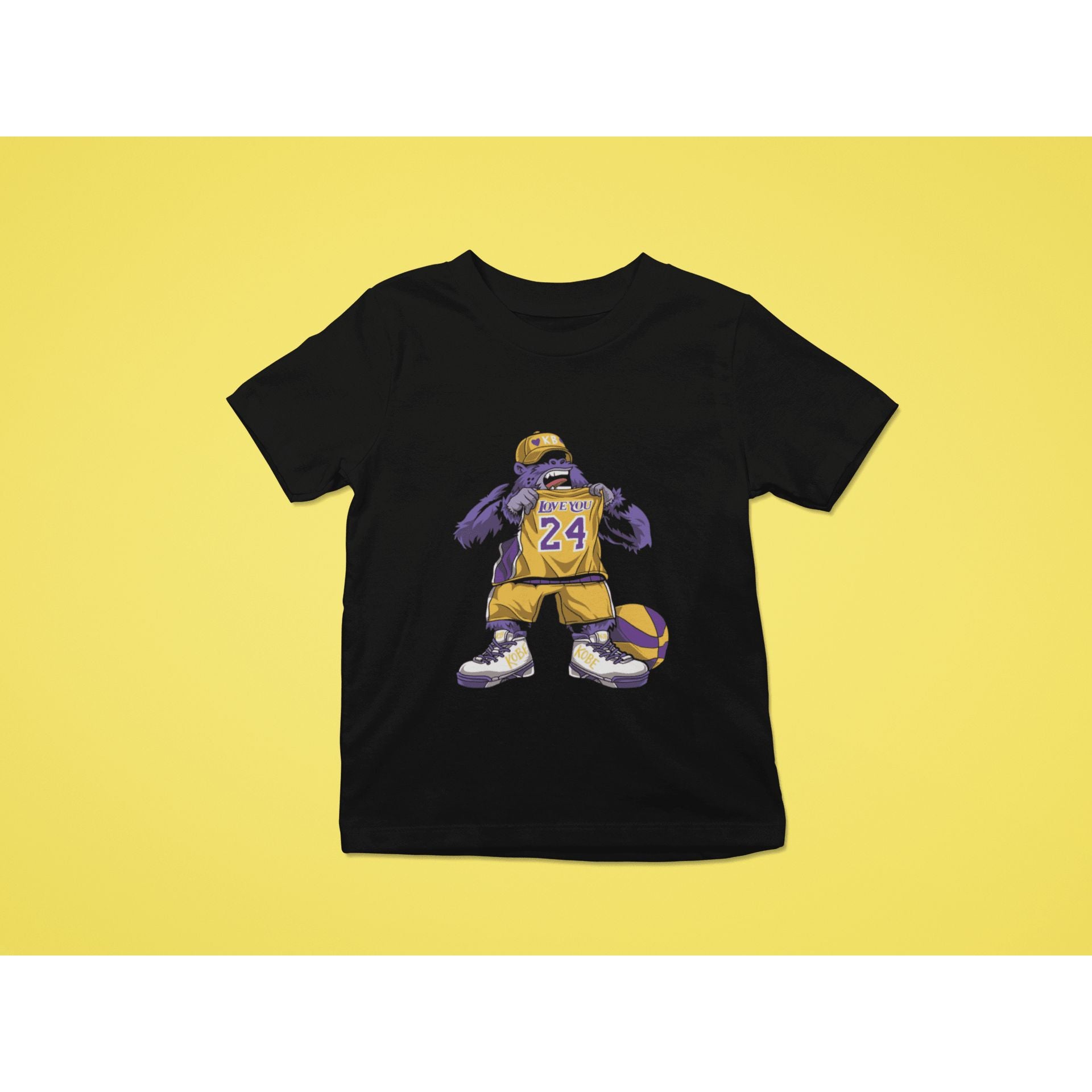 "Rainbow Gorilla ´Love You 24´ T-shirt Kids - Rainbow Gorilla Store"