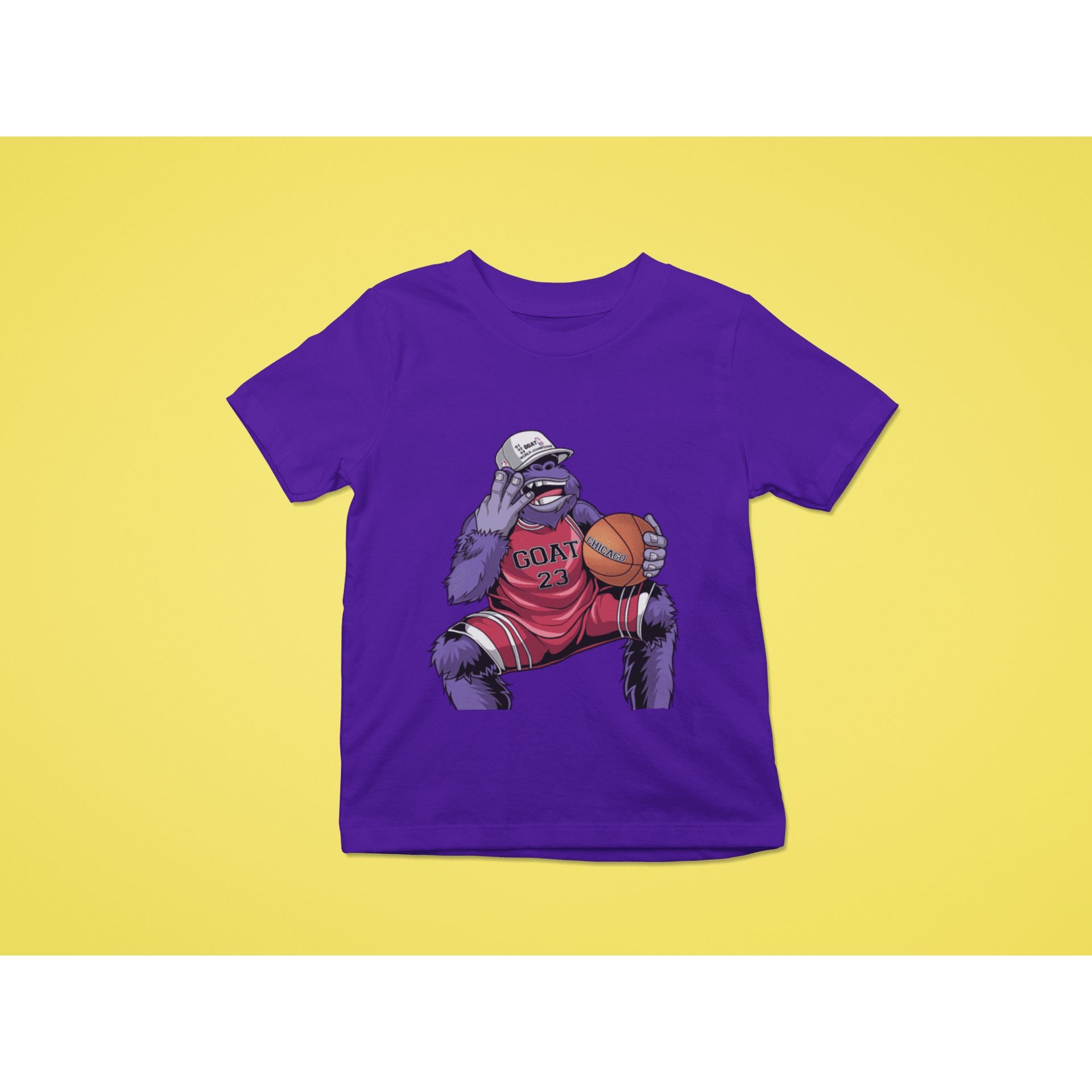 "Rainbow Gorilla ´The GOAT´ T-shirt Kids - Rainbow Gorilla Store"