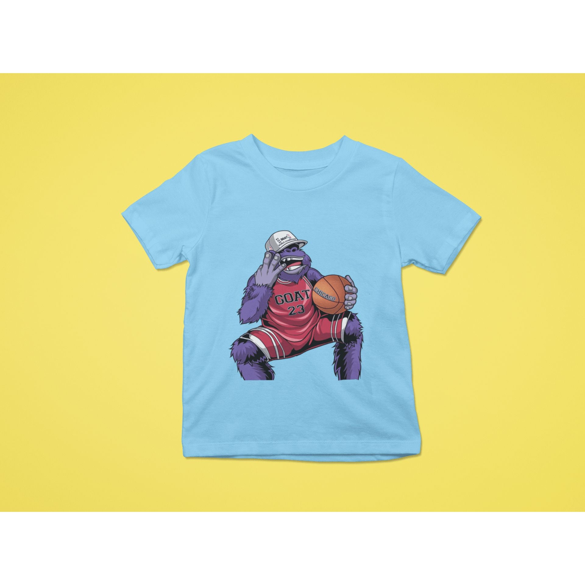 "Rainbow Gorilla ´The GOAT´ T-shirt Kids - Rainbow Gorilla Store"