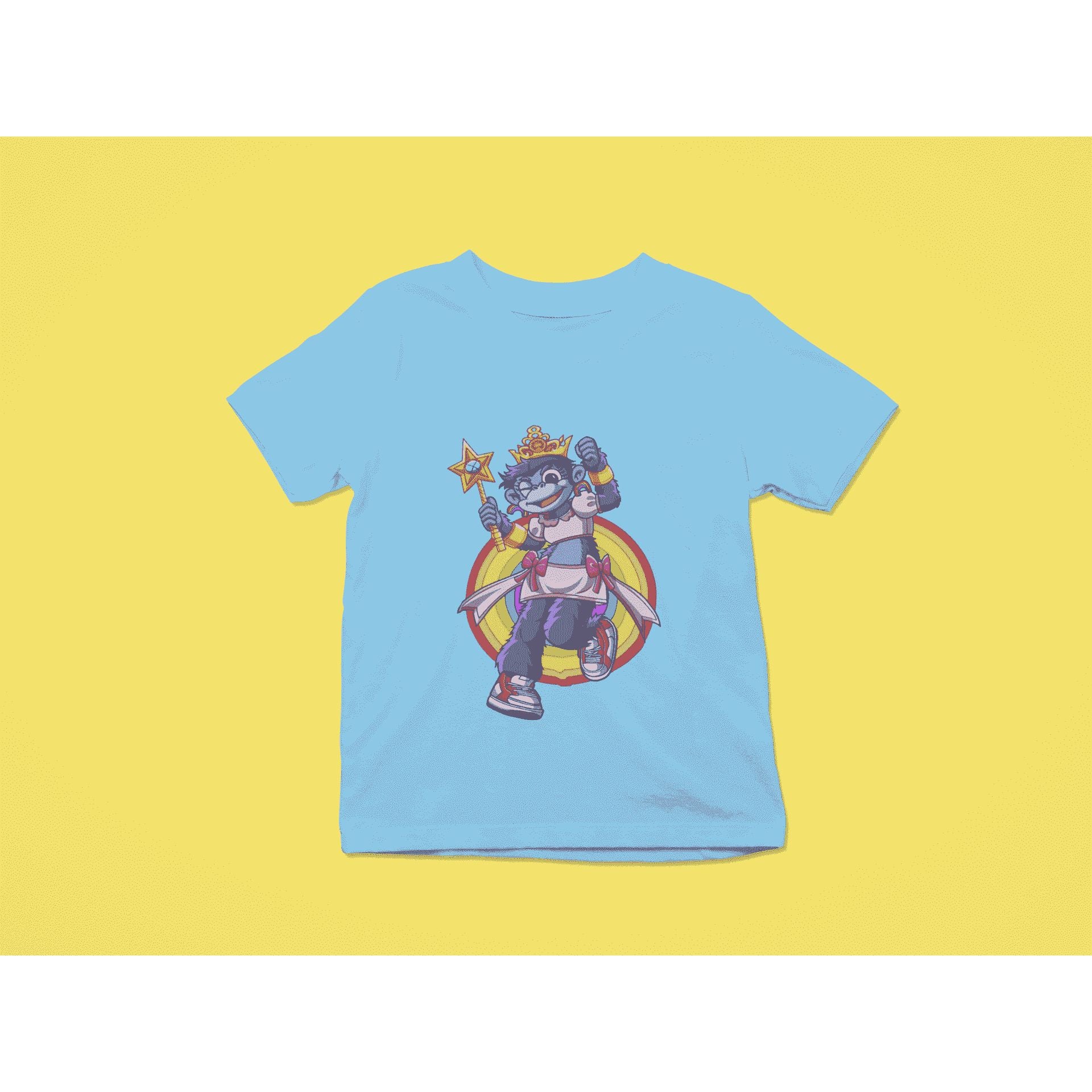 "Rainbow Gorilla ´Princess Hope´ T-shirt Kids - Rainbow Gorilla Store"