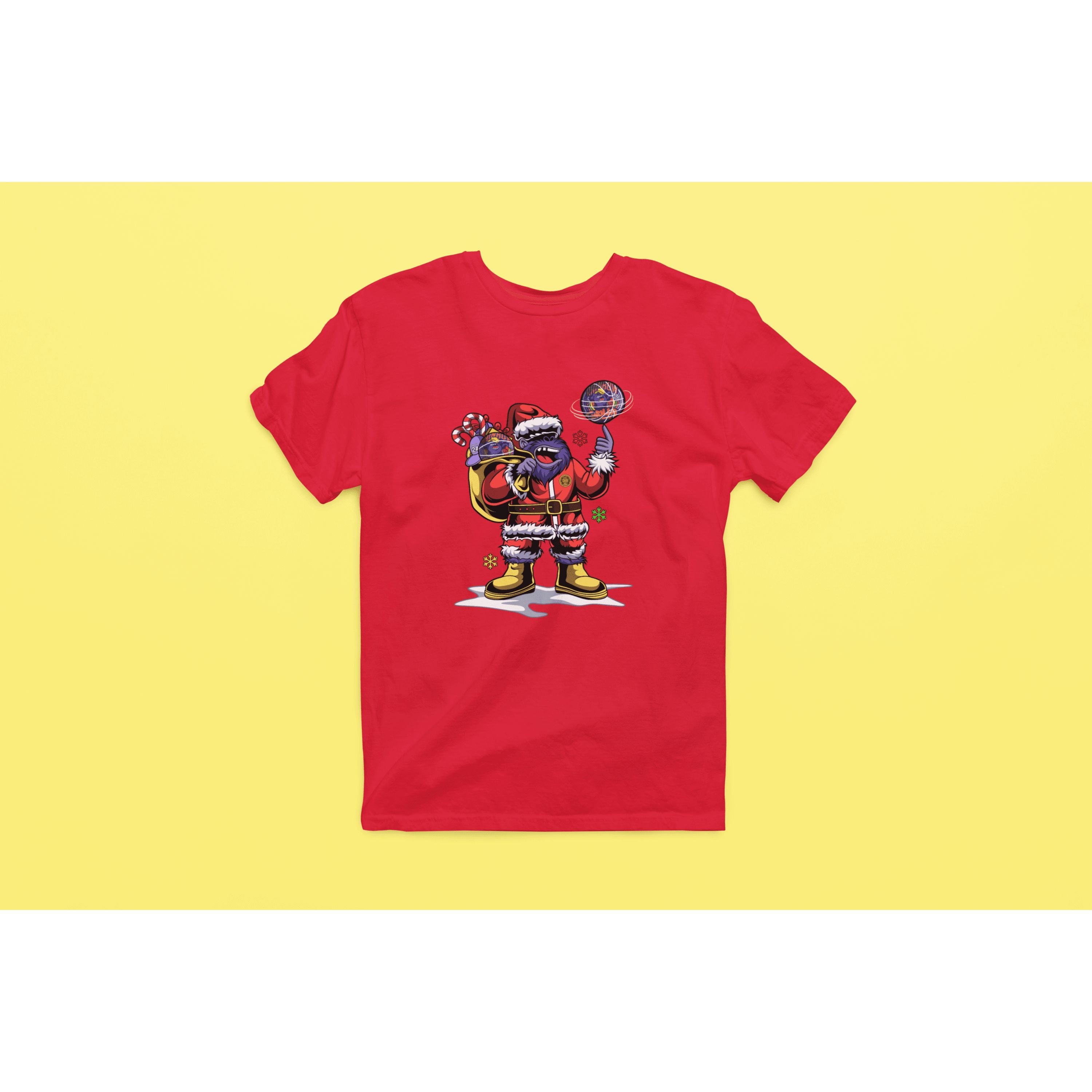 "Rainbow Gorilla ´Kerst´ Heren T-shirt - Rainbow Gorilla Store"