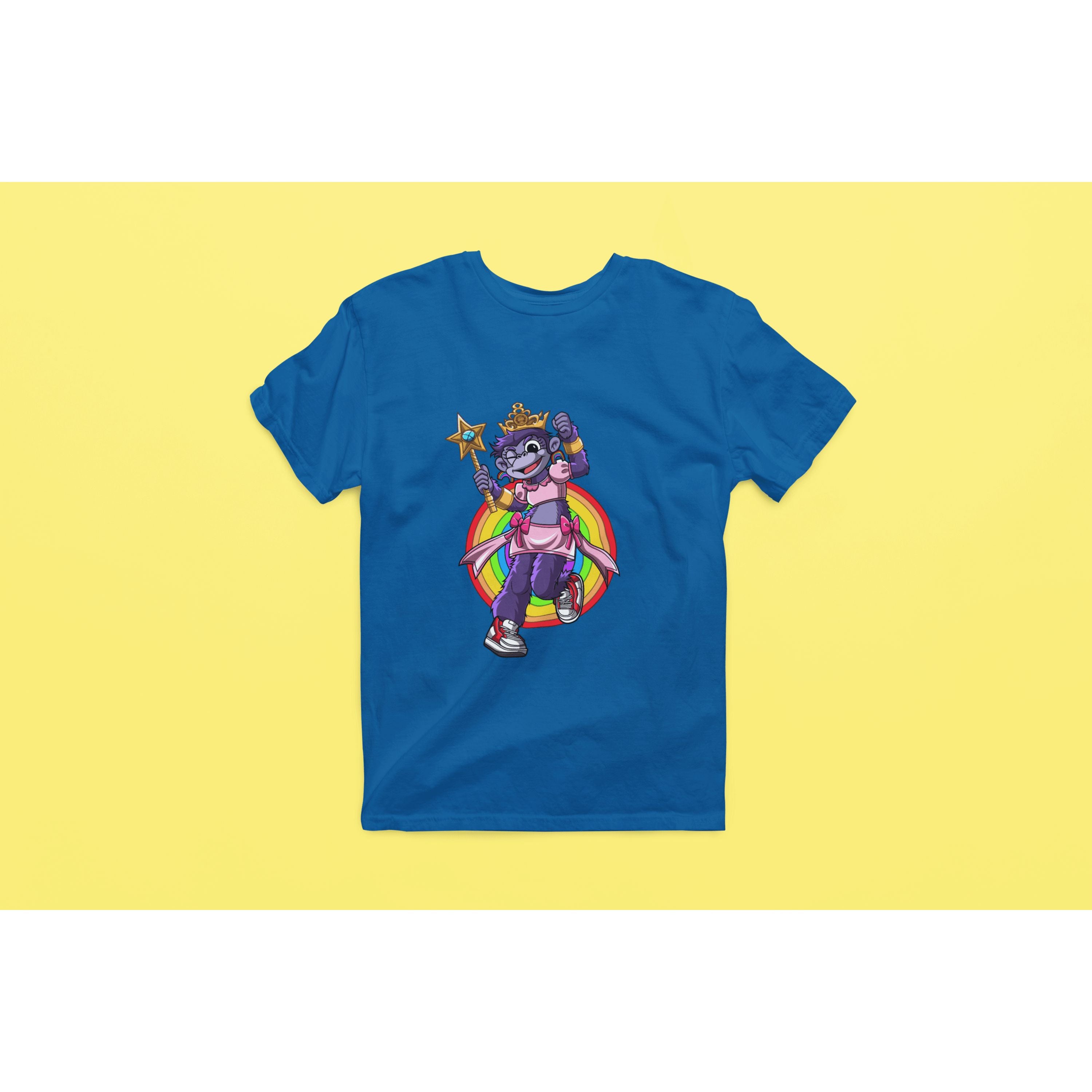 "Rainbow Gorilla 'Princess Hope' Heren T-shirt - Rainbow Gorilla Store"