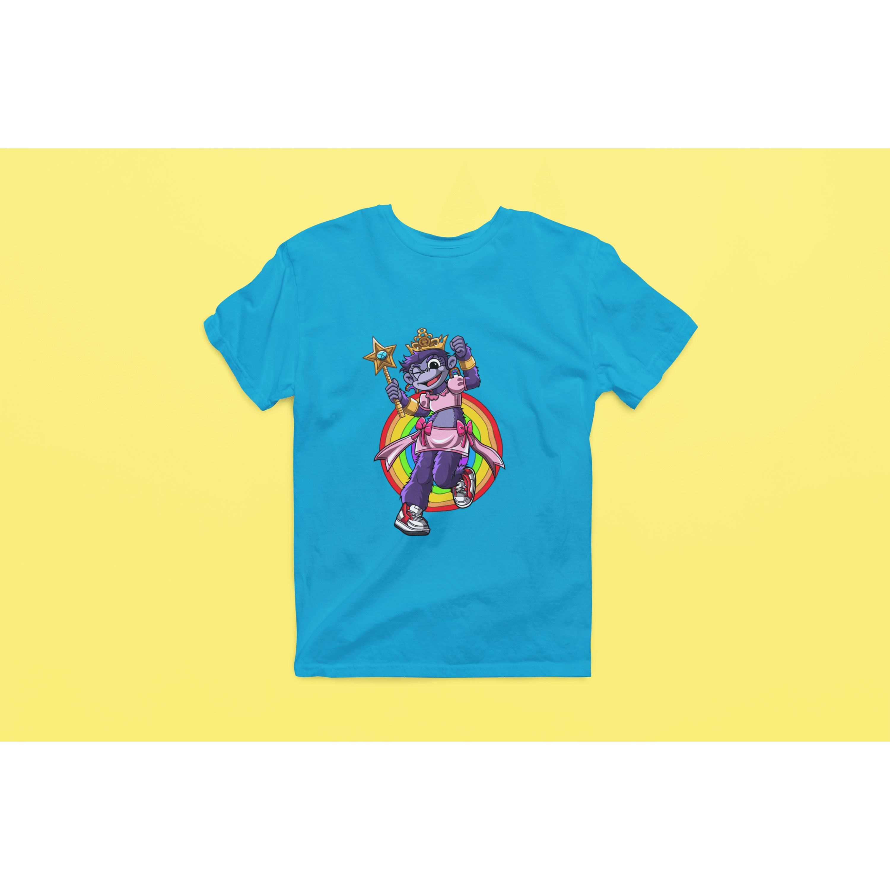 "Rainbow Gorilla 'Princess Hope' Heren T-shirt - Rainbow Gorilla Store"