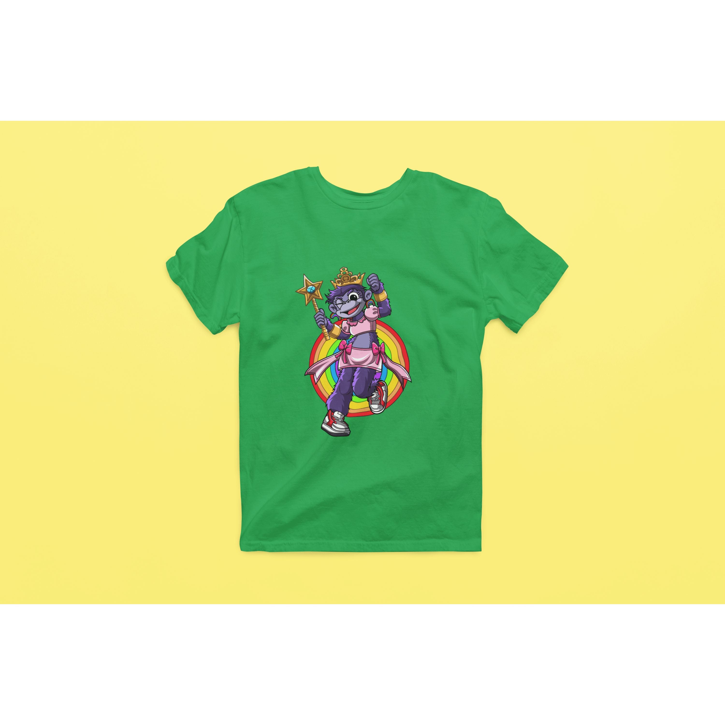 "Rainbow Gorilla 'Princess Hope' Heren T-shirt - Rainbow Gorilla Store"