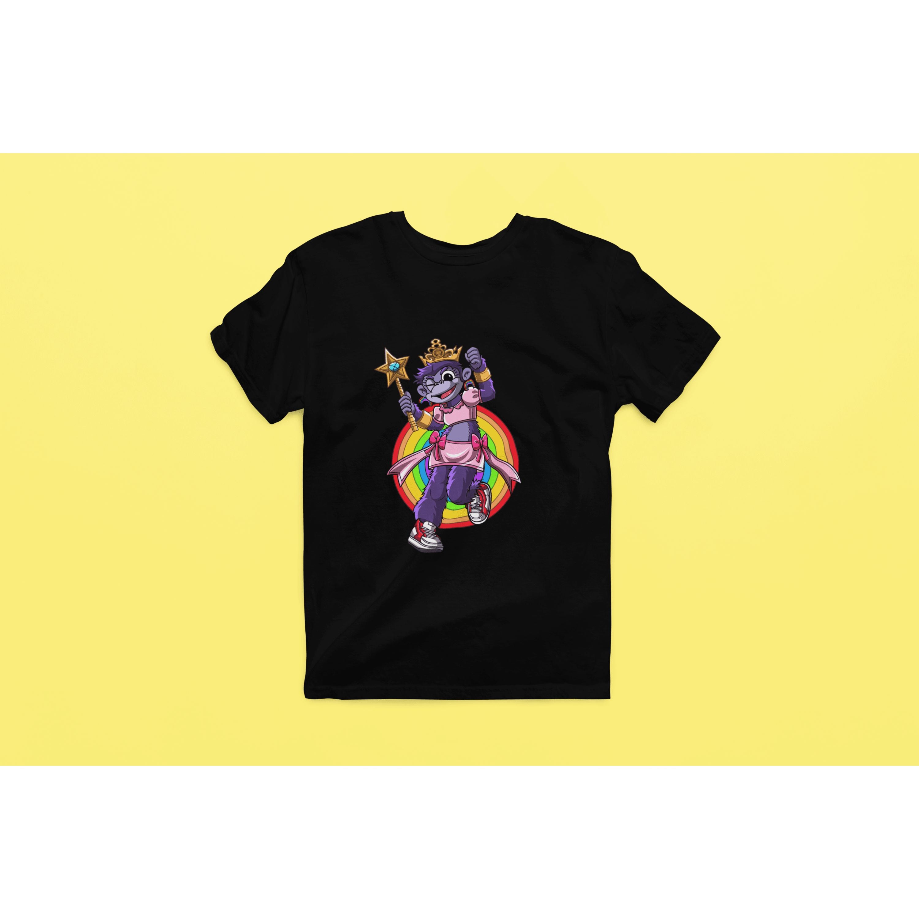 "Rainbow Gorilla 'Princess Hope' Heren T-shirt - Rainbow Gorilla Store"