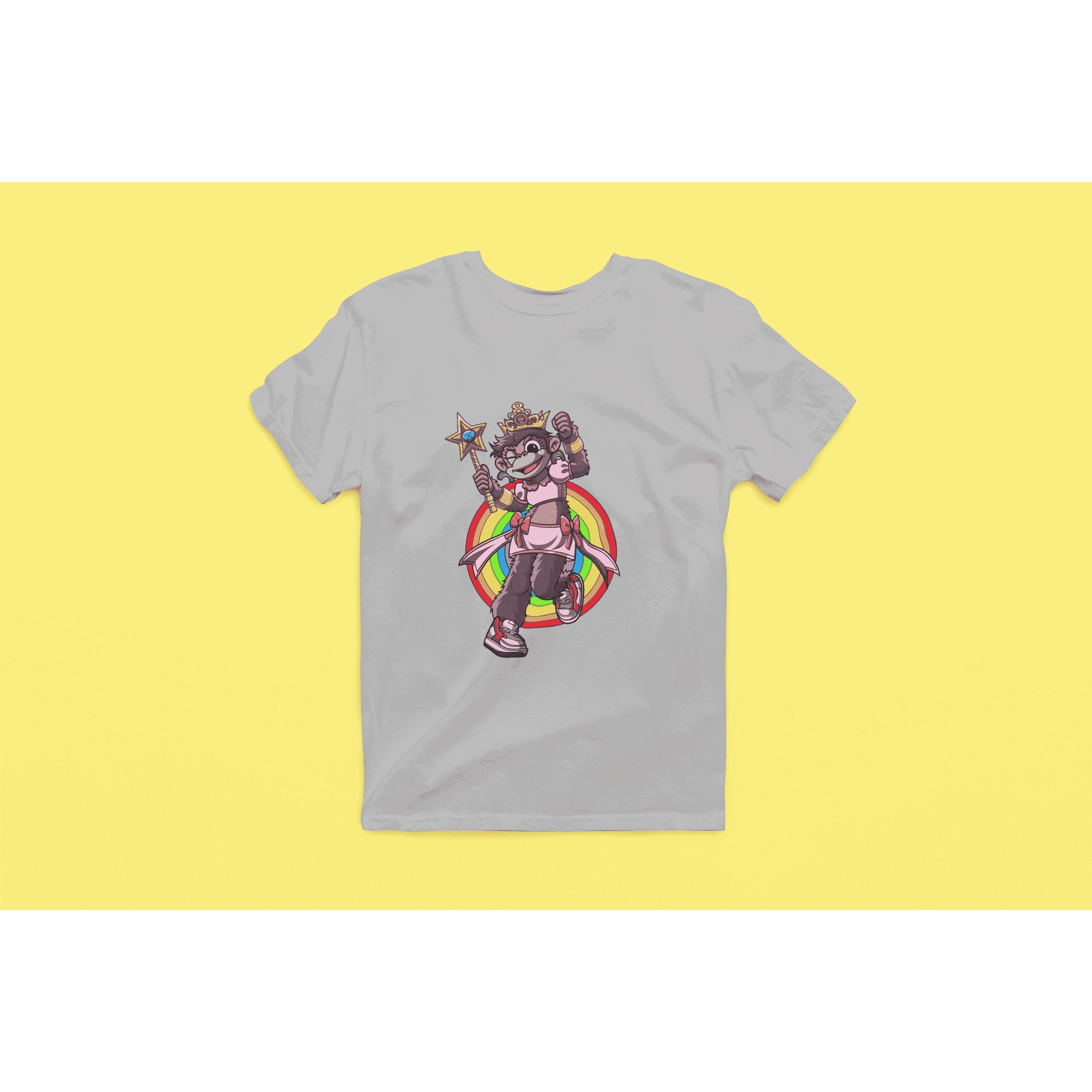 "Rainbow Gorilla 'Princess Hope' Heren T-shirt - Rainbow Gorilla Store"