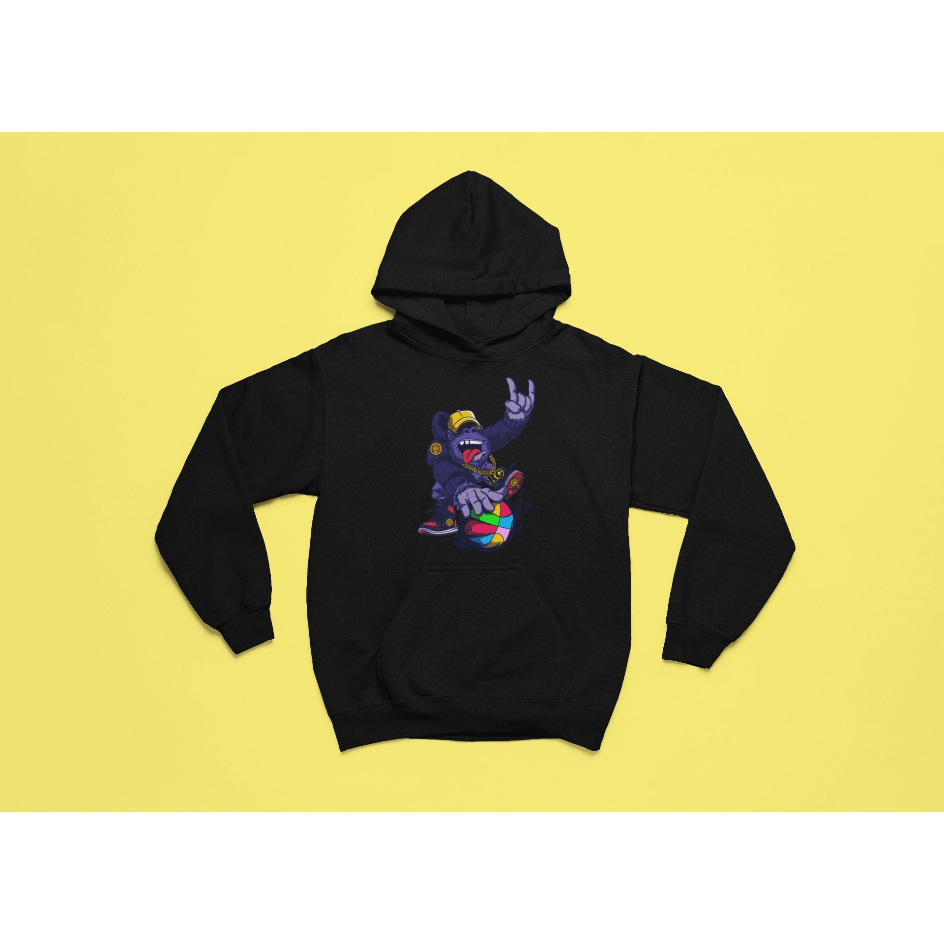 "Rainbow Gorilla 'Baller' Hoody Kids - Rainbow Gorilla Store"