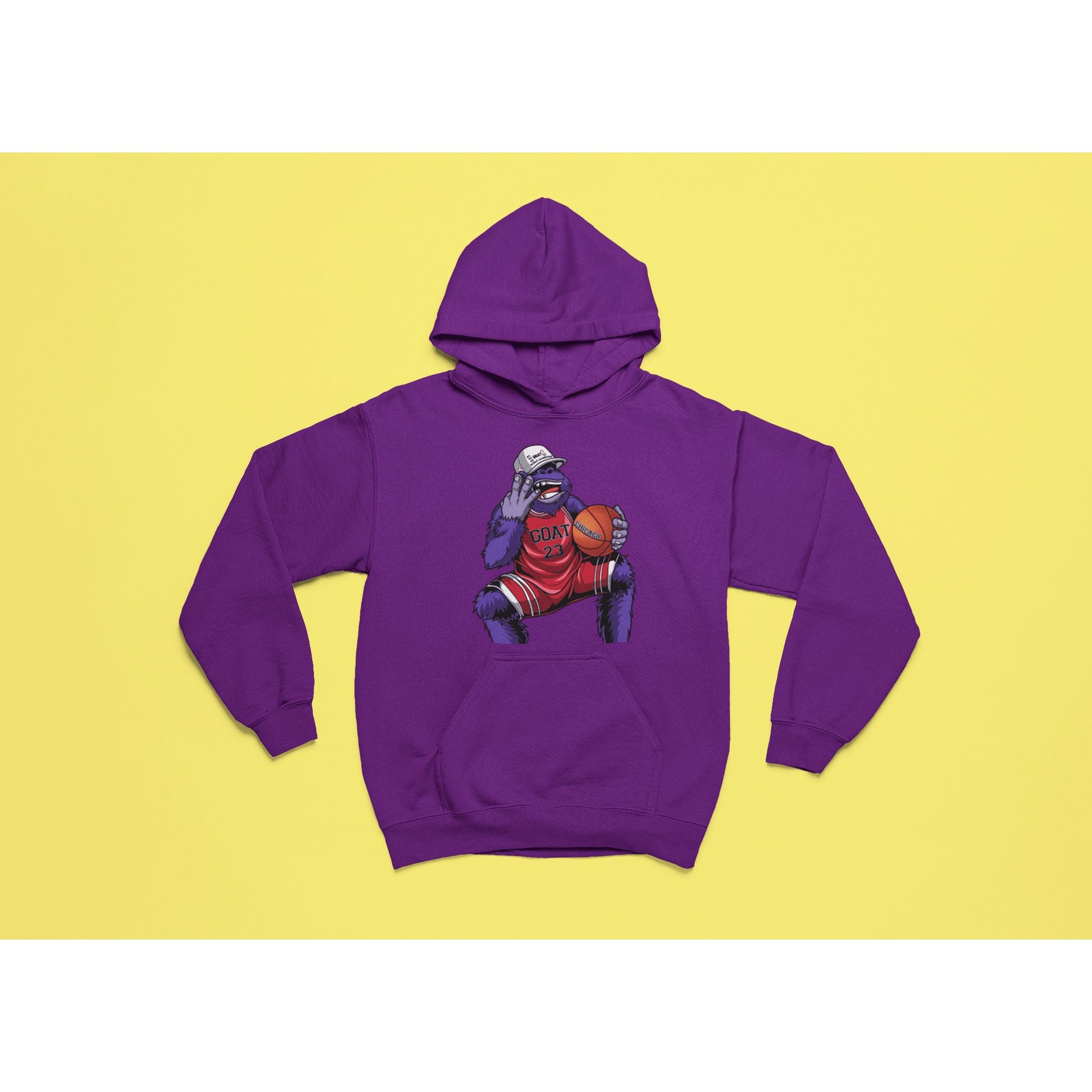 "Rainbow Gorilla 'The GOAT' Hoody Kids - Rainbow Gorilla Store"
