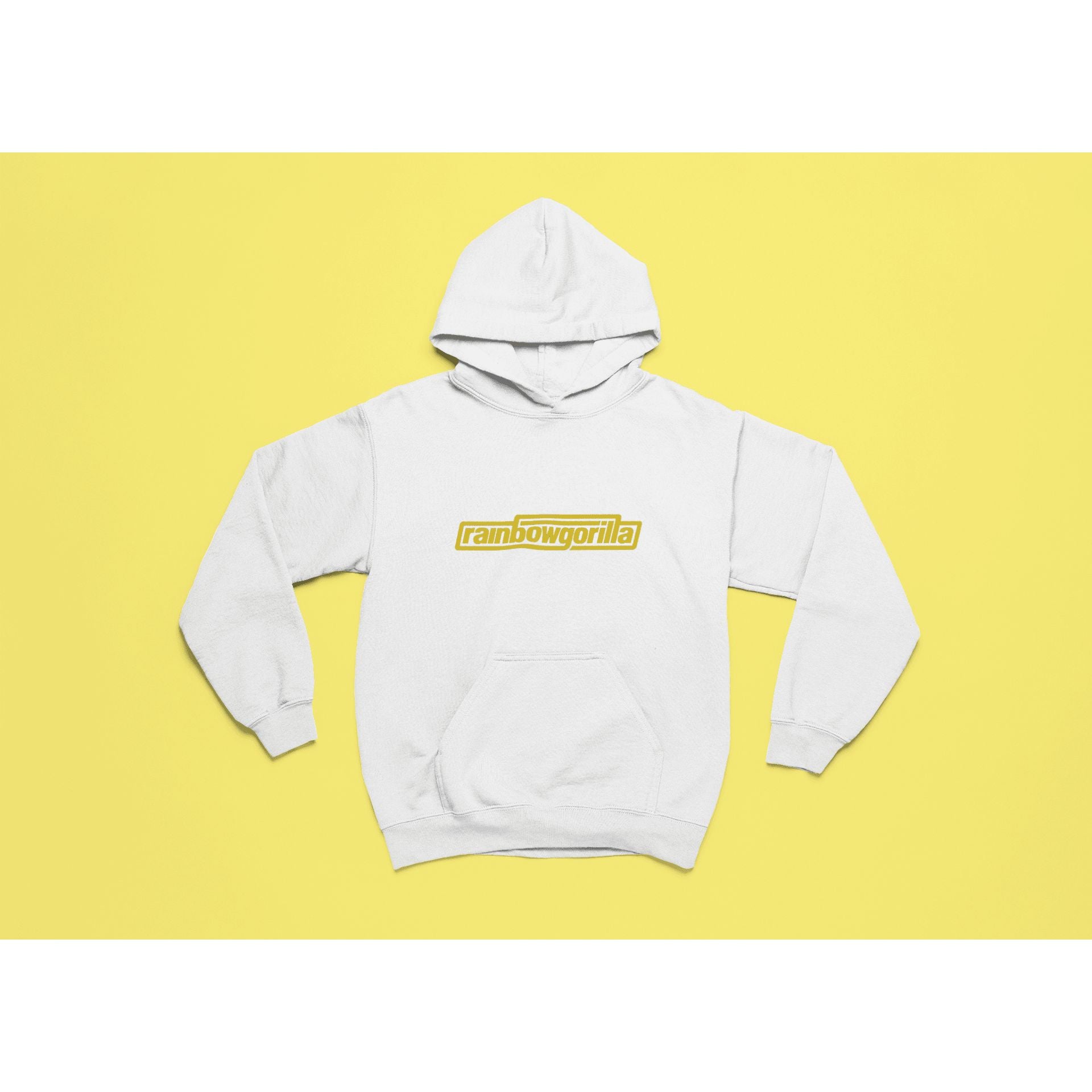 "Rainbow Gorilla 'RG Tekst Goud' Hoody Kids - Rainbow Gorilla Store"