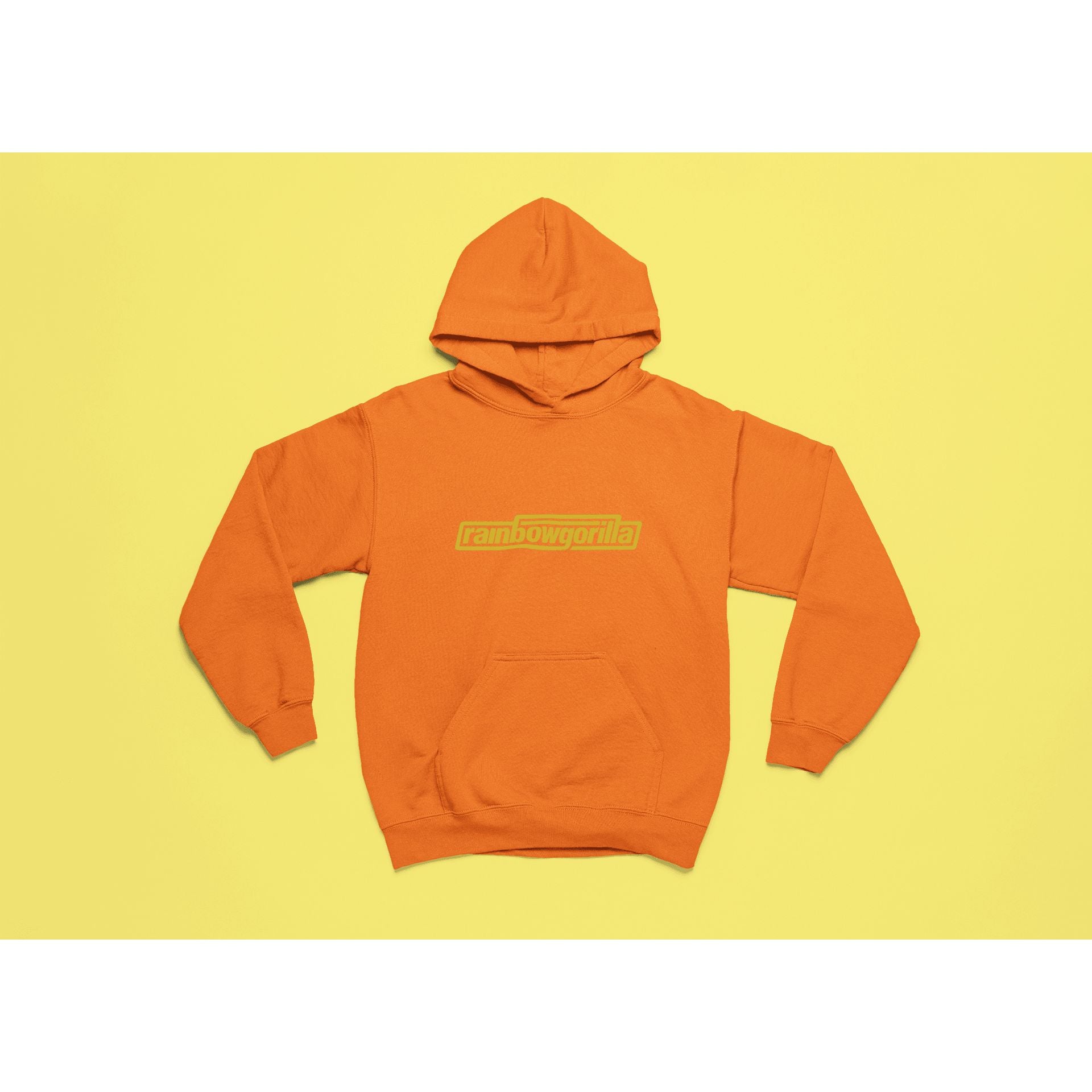 "Rainbow Gorilla 'RG Tekst Goud' Hoody Kids - Rainbow Gorilla Store"