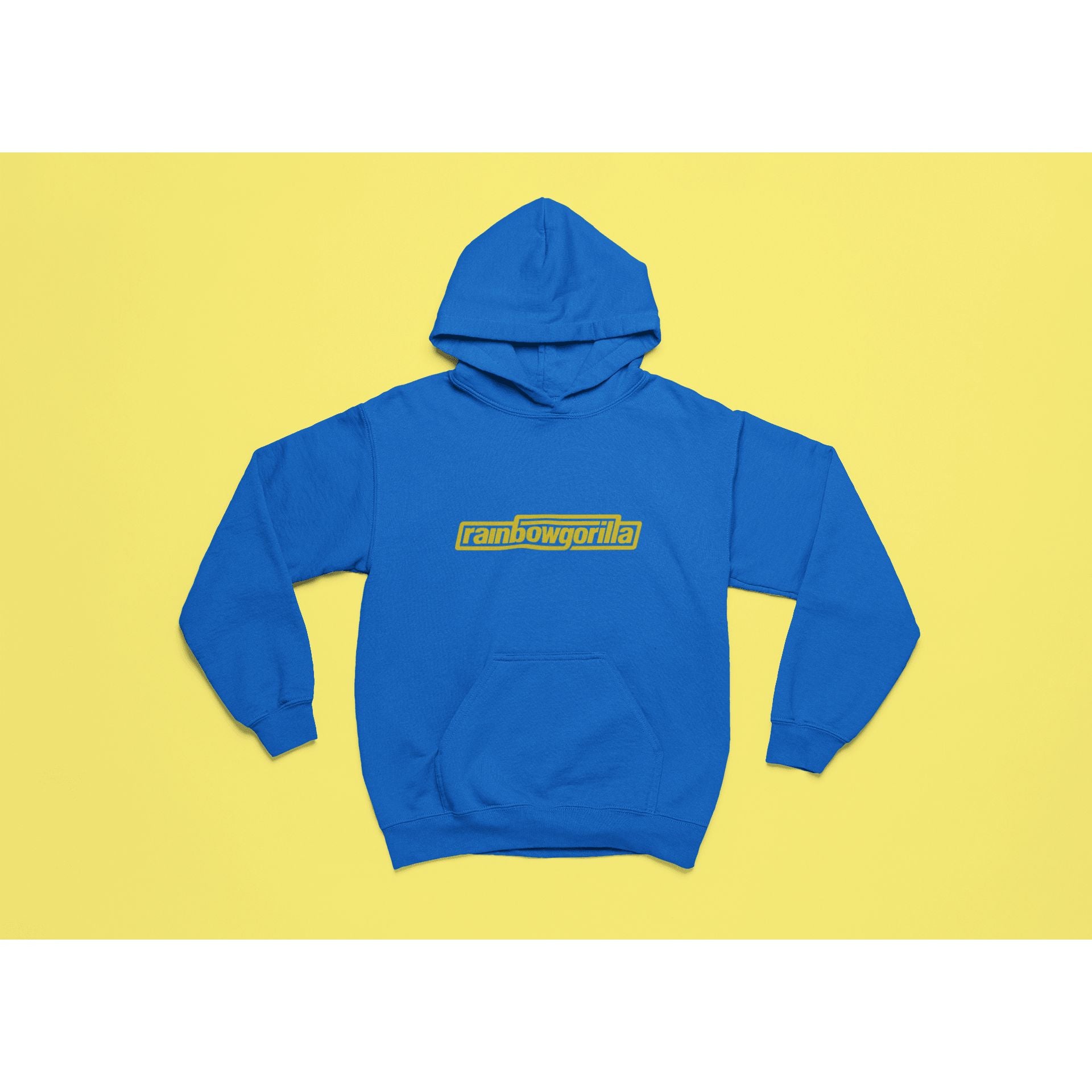 "Rainbow Gorilla 'RG Tekst Goud' Hoody Kids - Rainbow Gorilla Store"