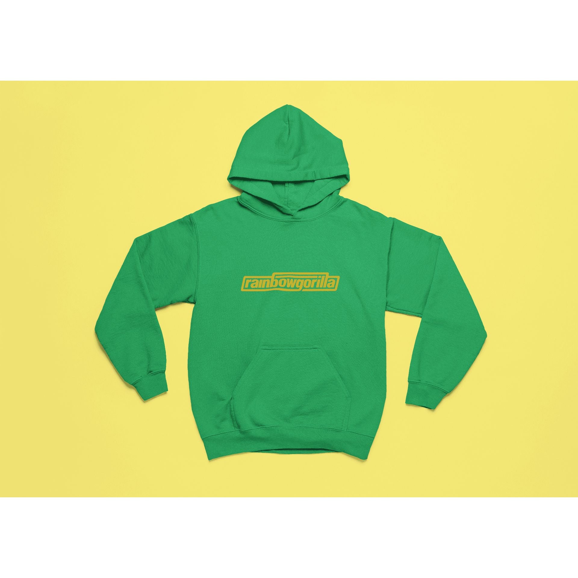 "Rainbow Gorilla 'RG Tekst Goud' Hoody Kids - Rainbow Gorilla Store"