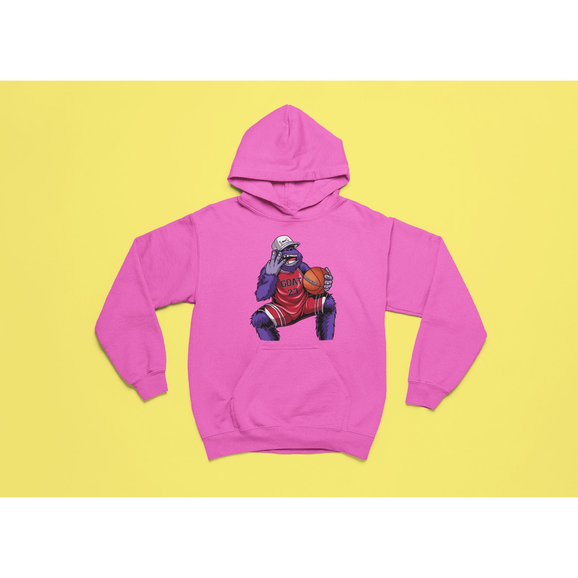 "Rainbow Gorilla ´The GOAT´ Hoody - Rainbow Gorilla Store"