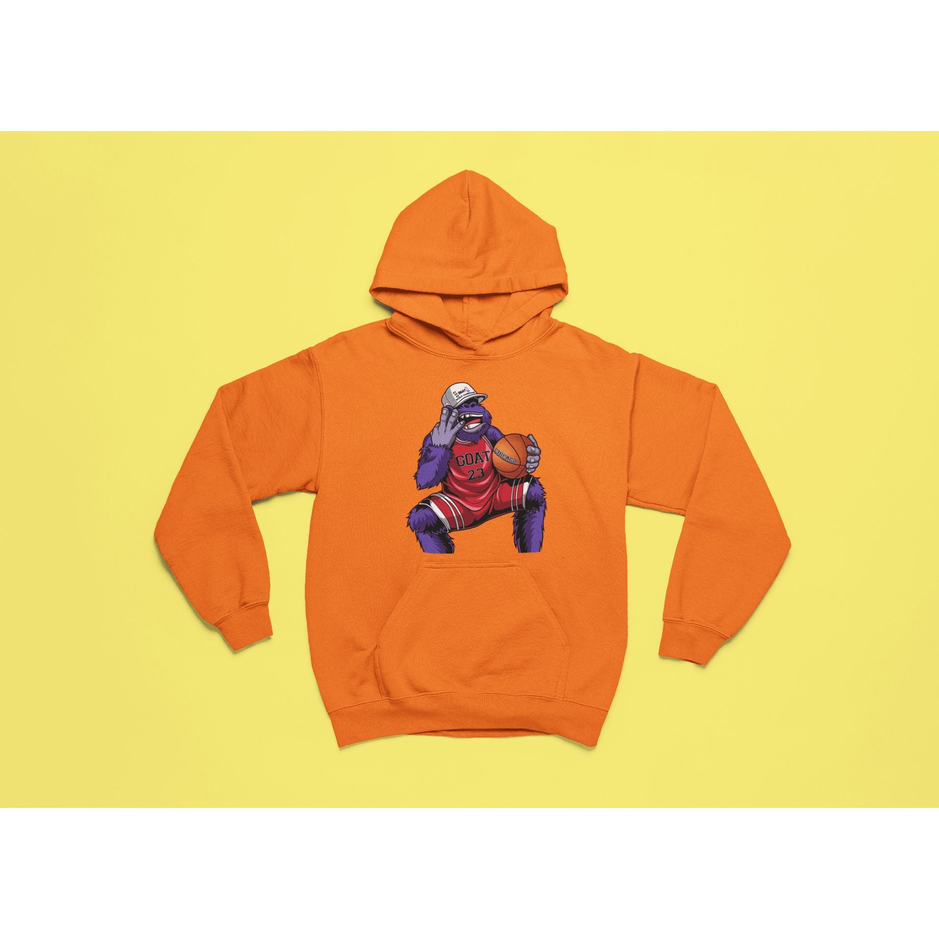 "Rainbow Gorilla ´The GOAT´ Hoody - Rainbow Gorilla Store"
