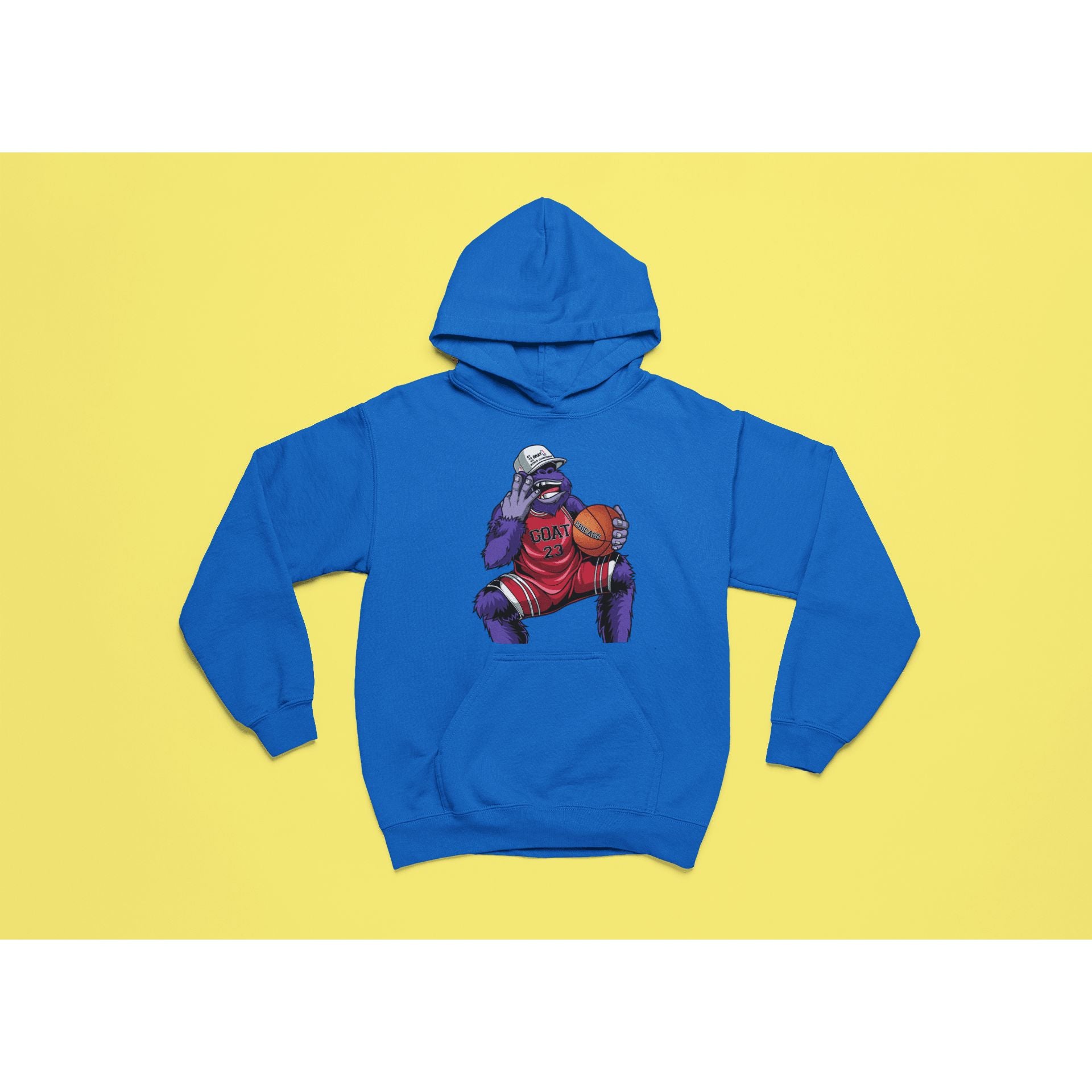 "Rainbow Gorilla ´The GOAT´ Hoody - Rainbow Gorilla Store"