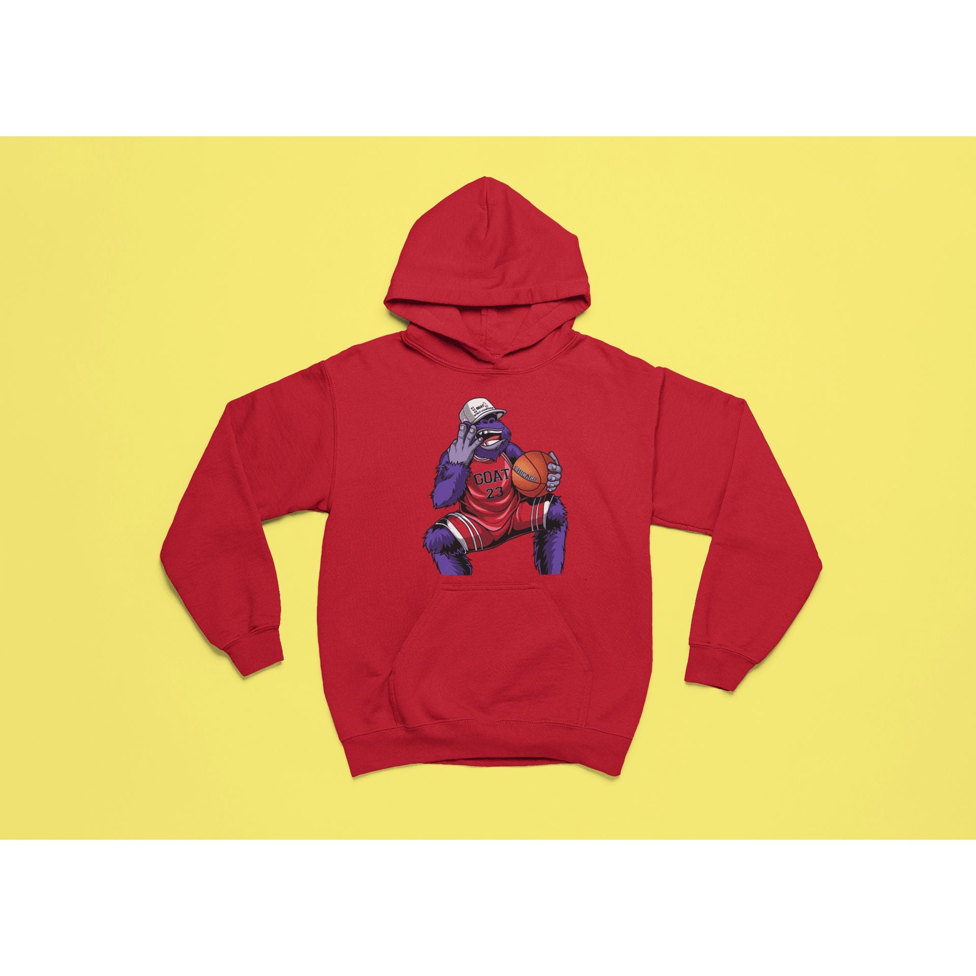 "Rainbow Gorilla ´The GOAT´ Hoody - Rainbow Gorilla Store"