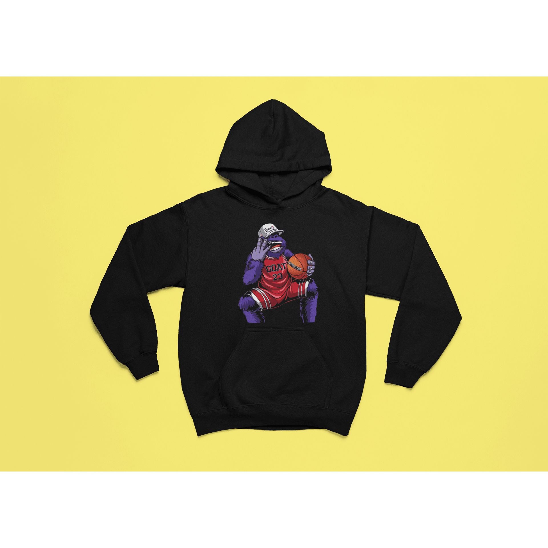 "Rainbow Gorilla ´The GOAT´ Hoody - Rainbow Gorilla Store"