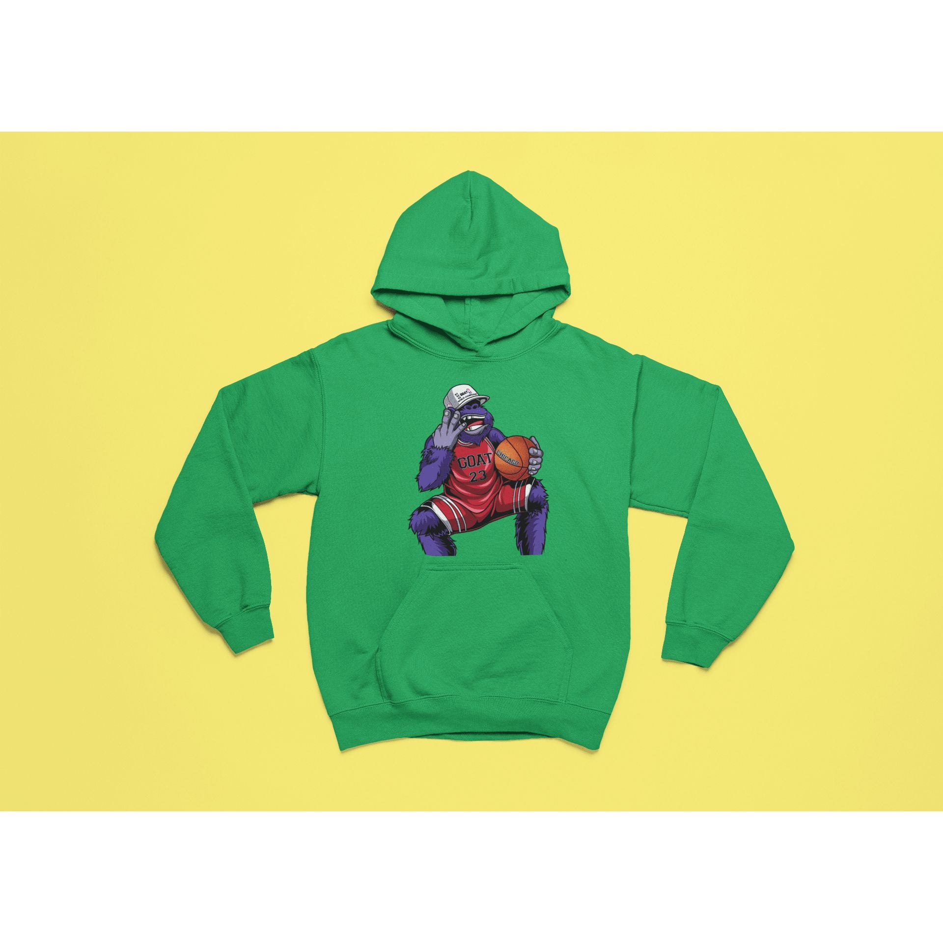 "Rainbow Gorilla ´The GOAT´ Hoody - Rainbow Gorilla Store"