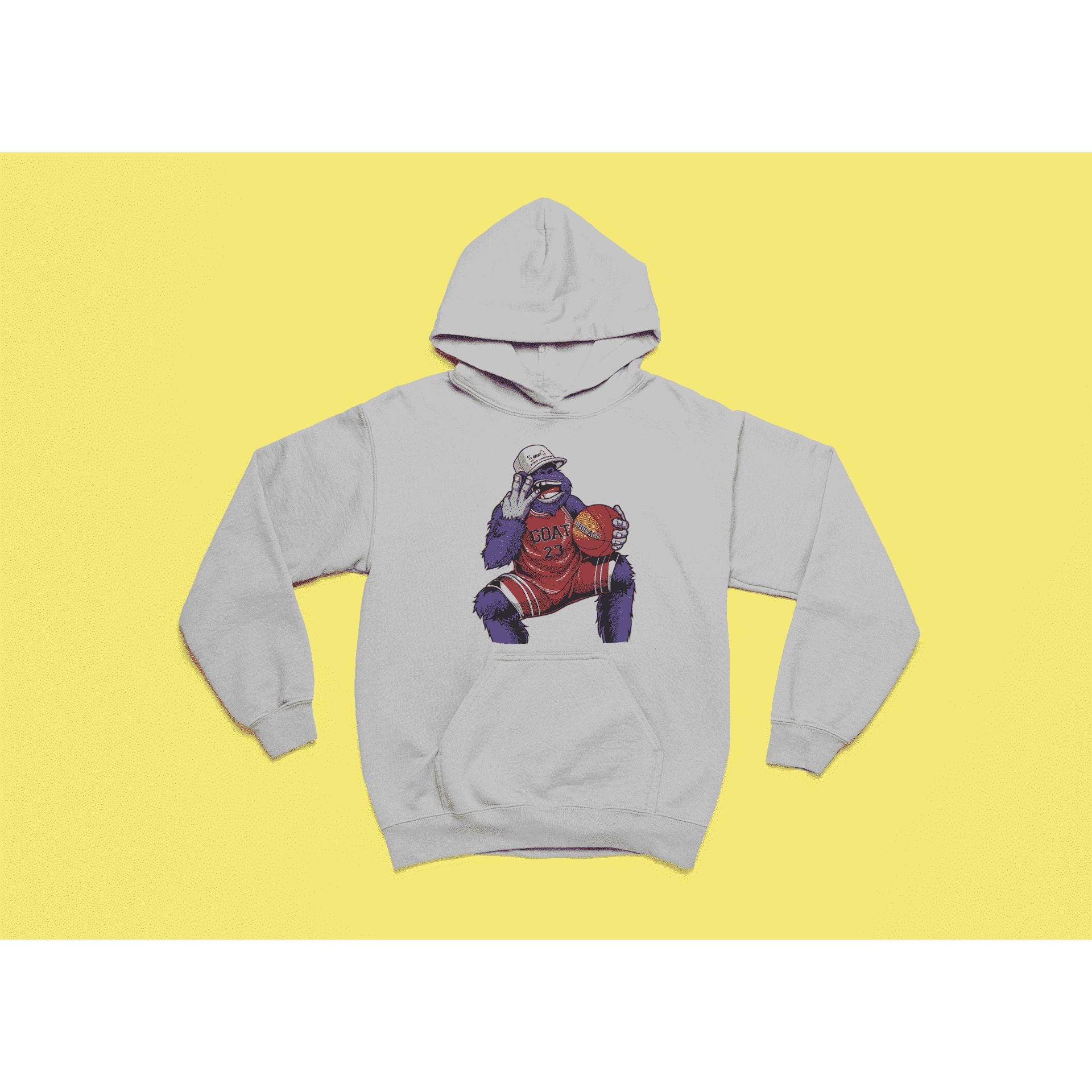 "Rainbow Gorilla ´The GOAT´ Hoody - Rainbow Gorilla Store"