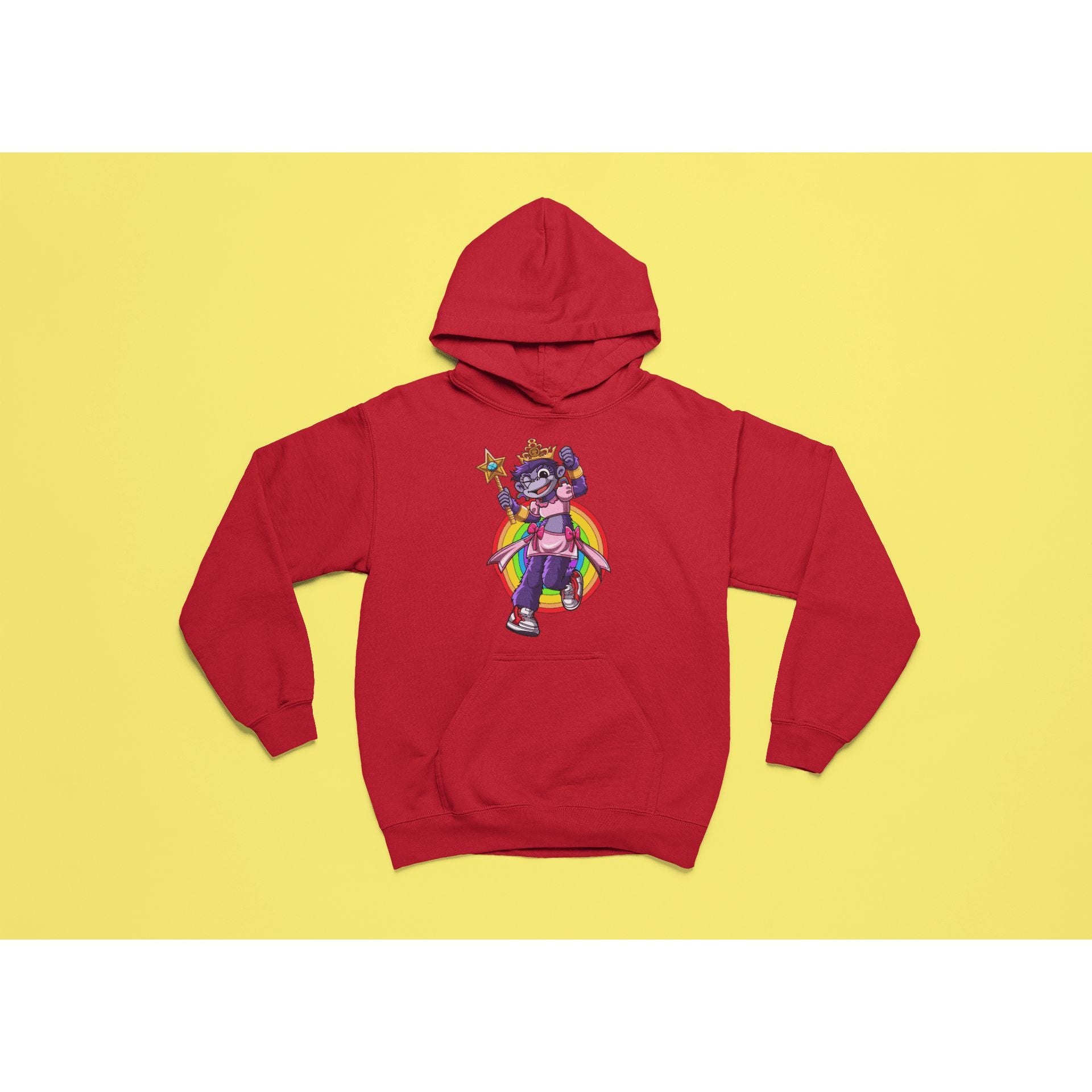 "Rainbow Gorilla ´Princess Hope´ Hoody - Rainbow Gorilla Store"