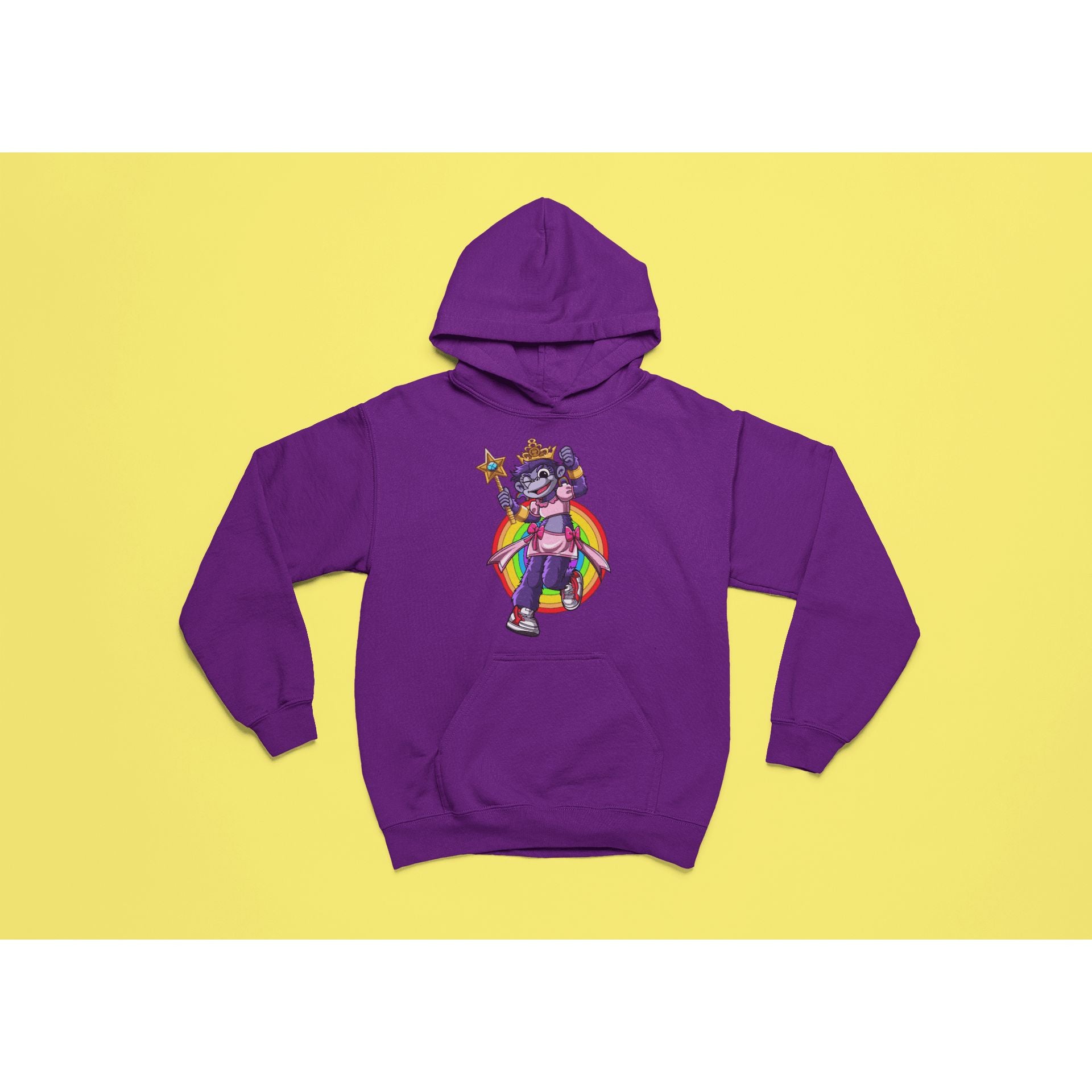 "Rainbow Gorilla ´Princess Hope´ Hoody - Rainbow Gorilla Store"