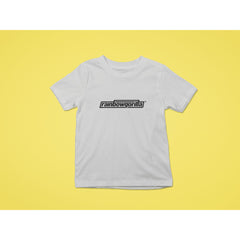 "Rainbow Gorilla ´RG Tekst Zwart´ T-shirt Kids - Rainbow Gorilla Store"
