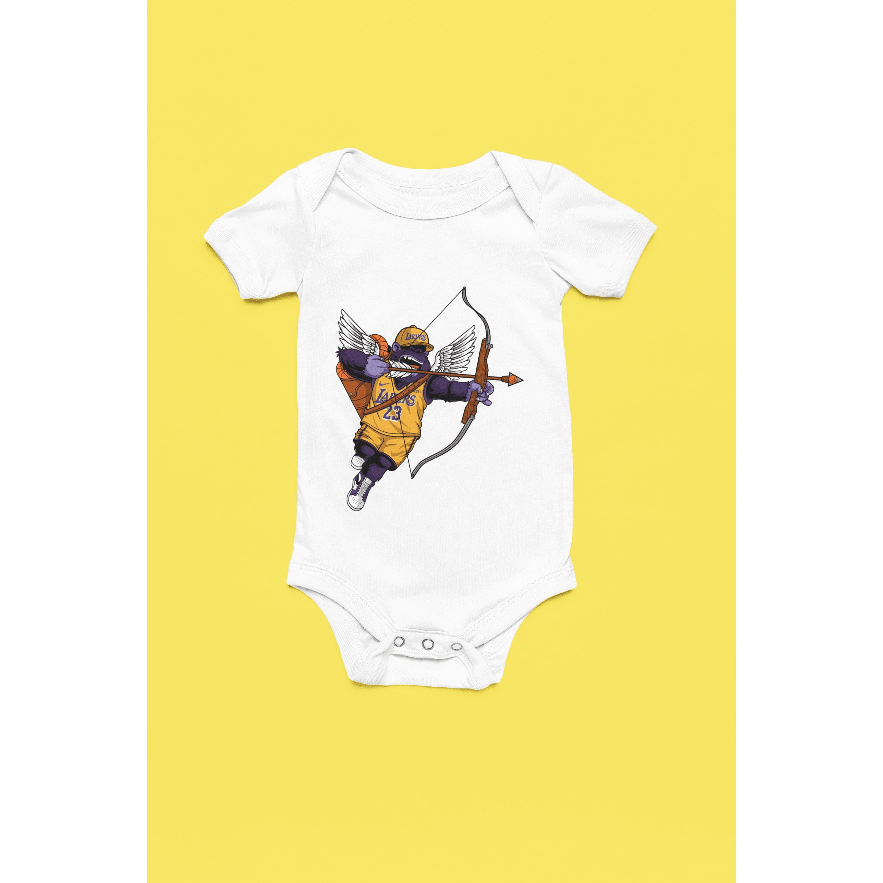 "Rainbow Gorilla ´The Love Gorilla´ Romper - Rainbow Gorilla Store"