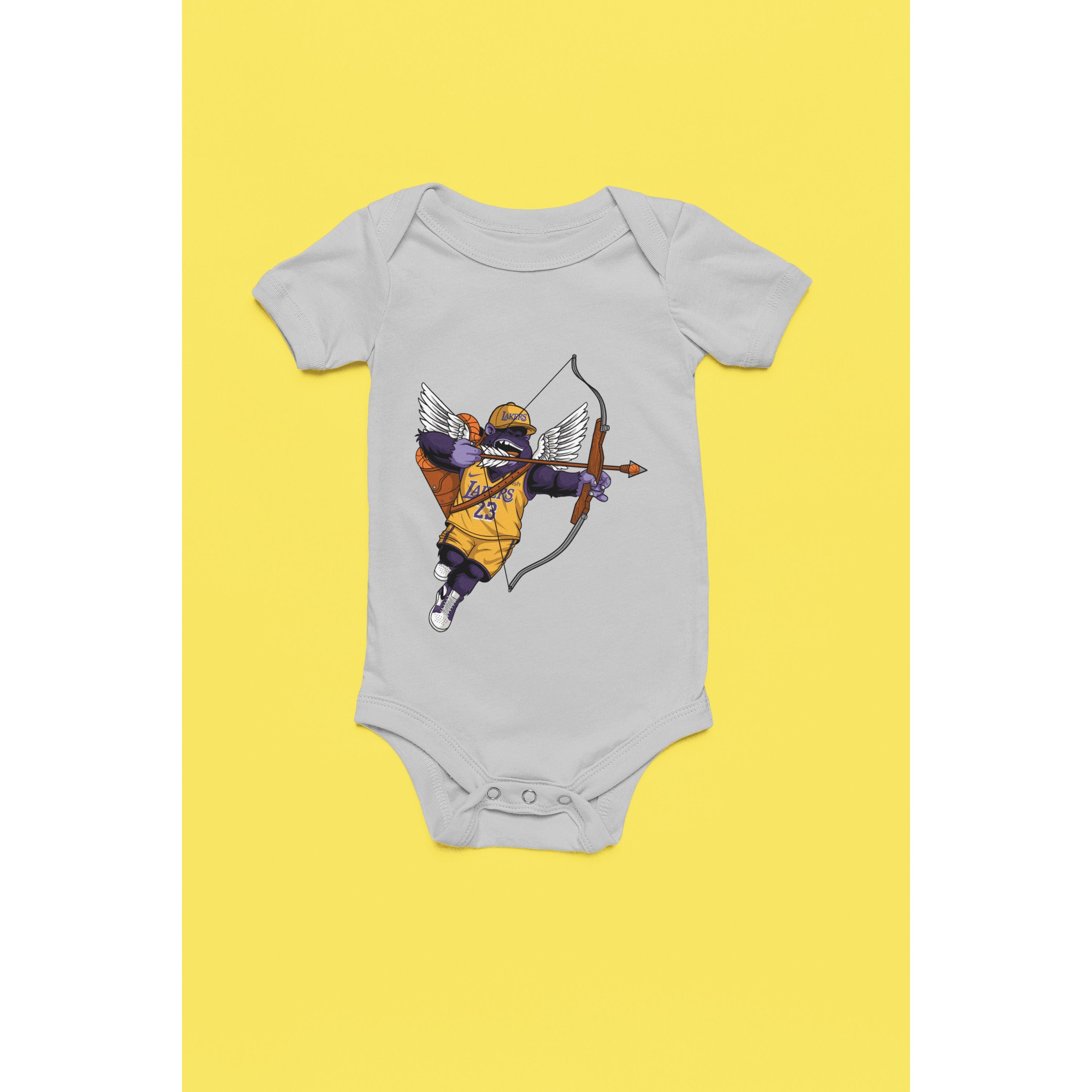 "Rainbow Gorilla ´The Love Gorilla´ Romper - Rainbow Gorilla Store"