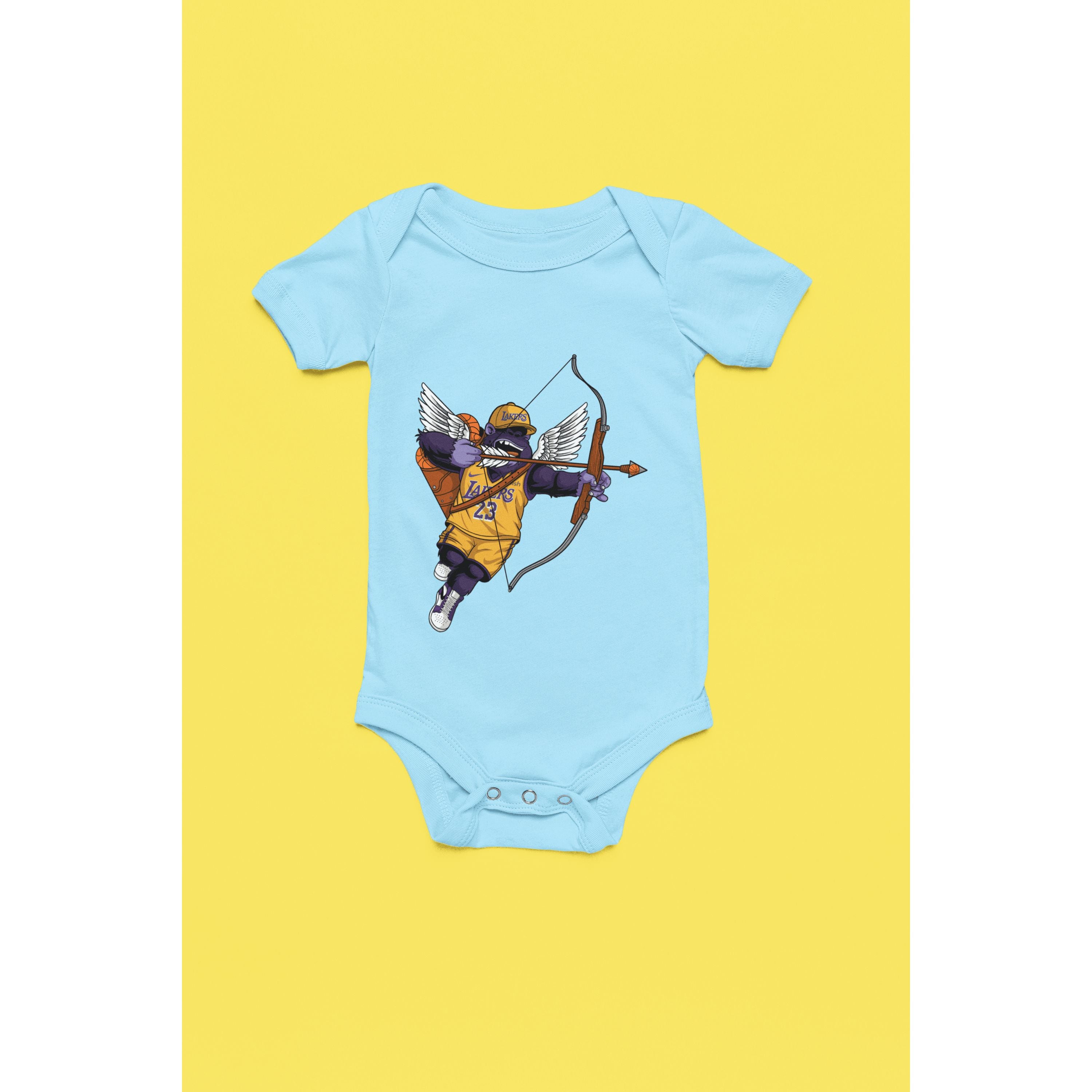 "Rainbow Gorilla ´The Love Gorilla´ Romper - Rainbow Gorilla Store"