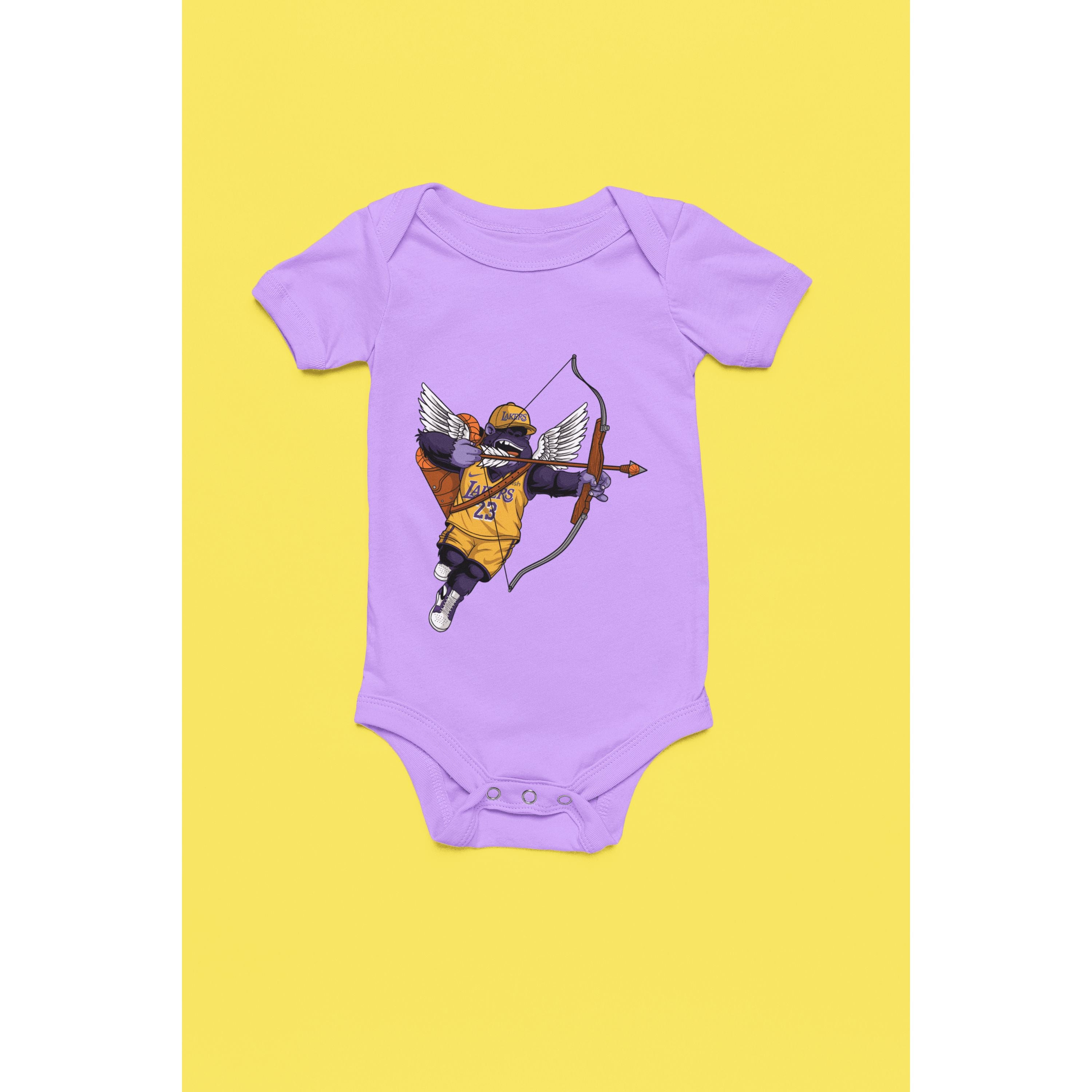 "Rainbow Gorilla ´The Love Gorilla´ Romper - Rainbow Gorilla Store"