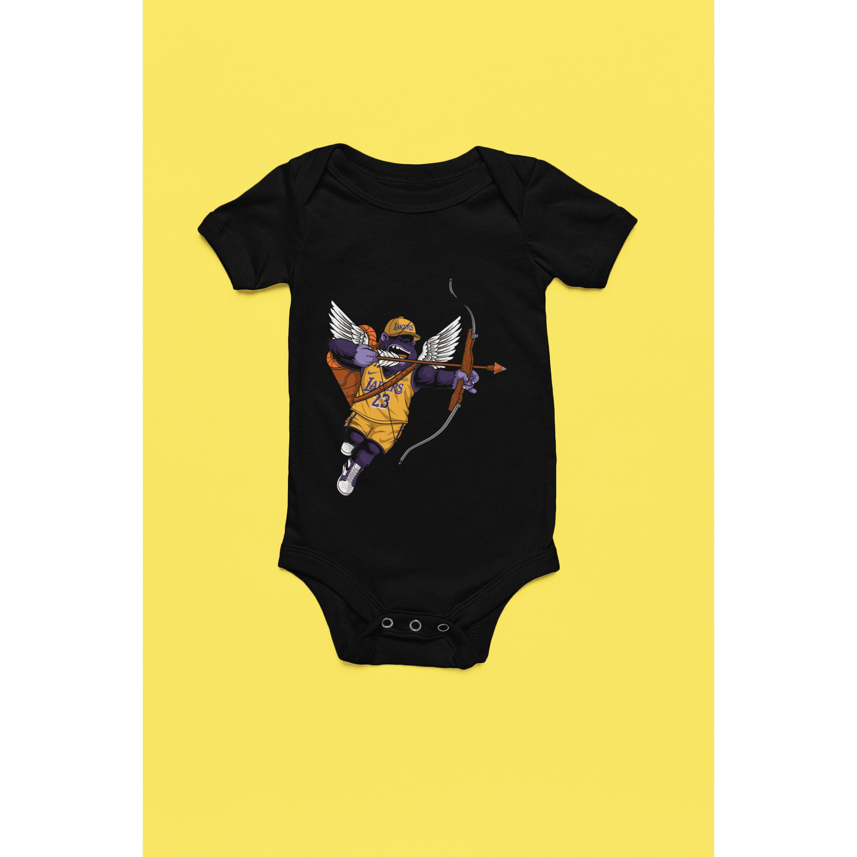 "Rainbow Gorilla ´The Love Gorilla´ Romper - Rainbow Gorilla Store"