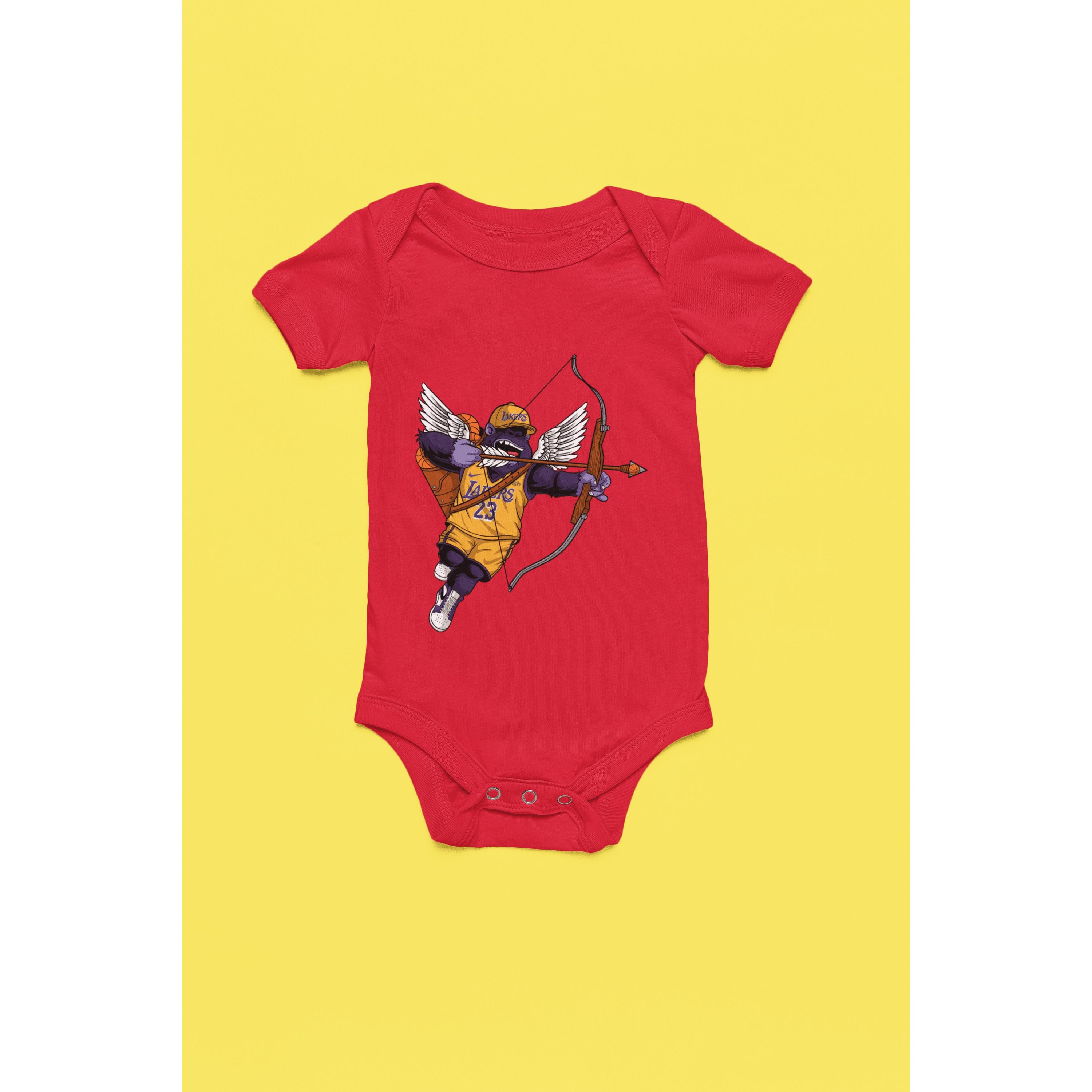 "Rainbow Gorilla ´The Love Gorilla´ Romper - Rainbow Gorilla Store"