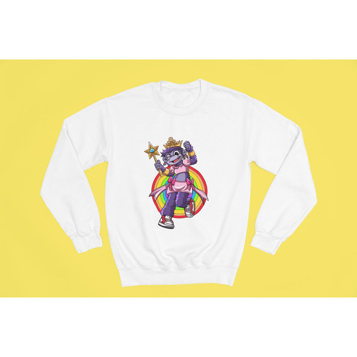 "Rainbow Gorilla ´Princess Hope´ Sweater - Rainbow Gorilla Store"