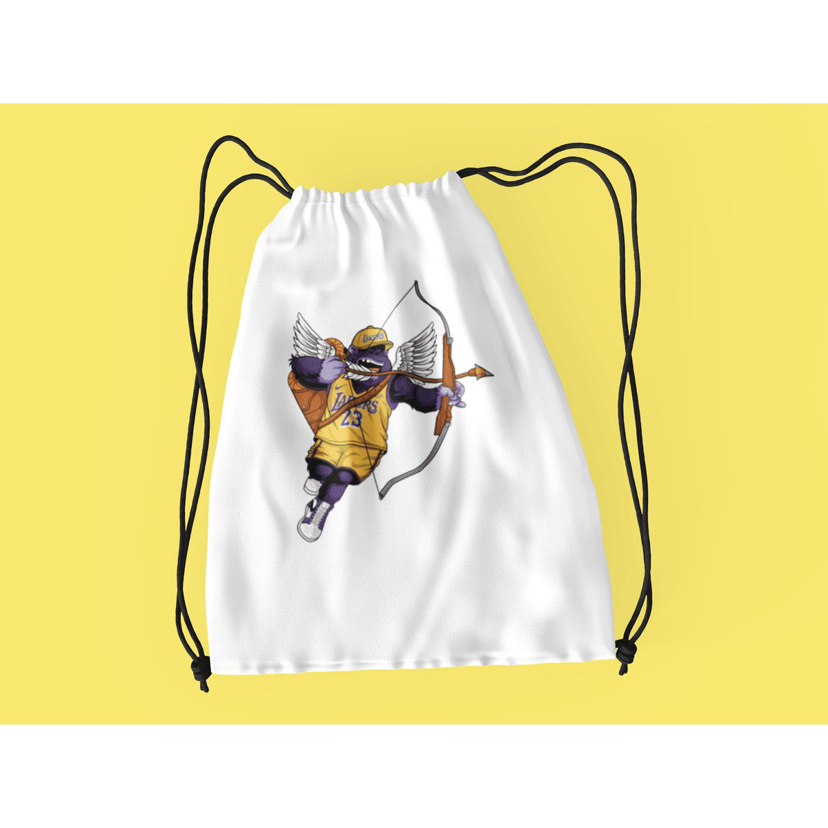 "Rainbow Gorilla ´The Love Gorilla´ Rugzak met koord - Rainbow Gorilla Store"