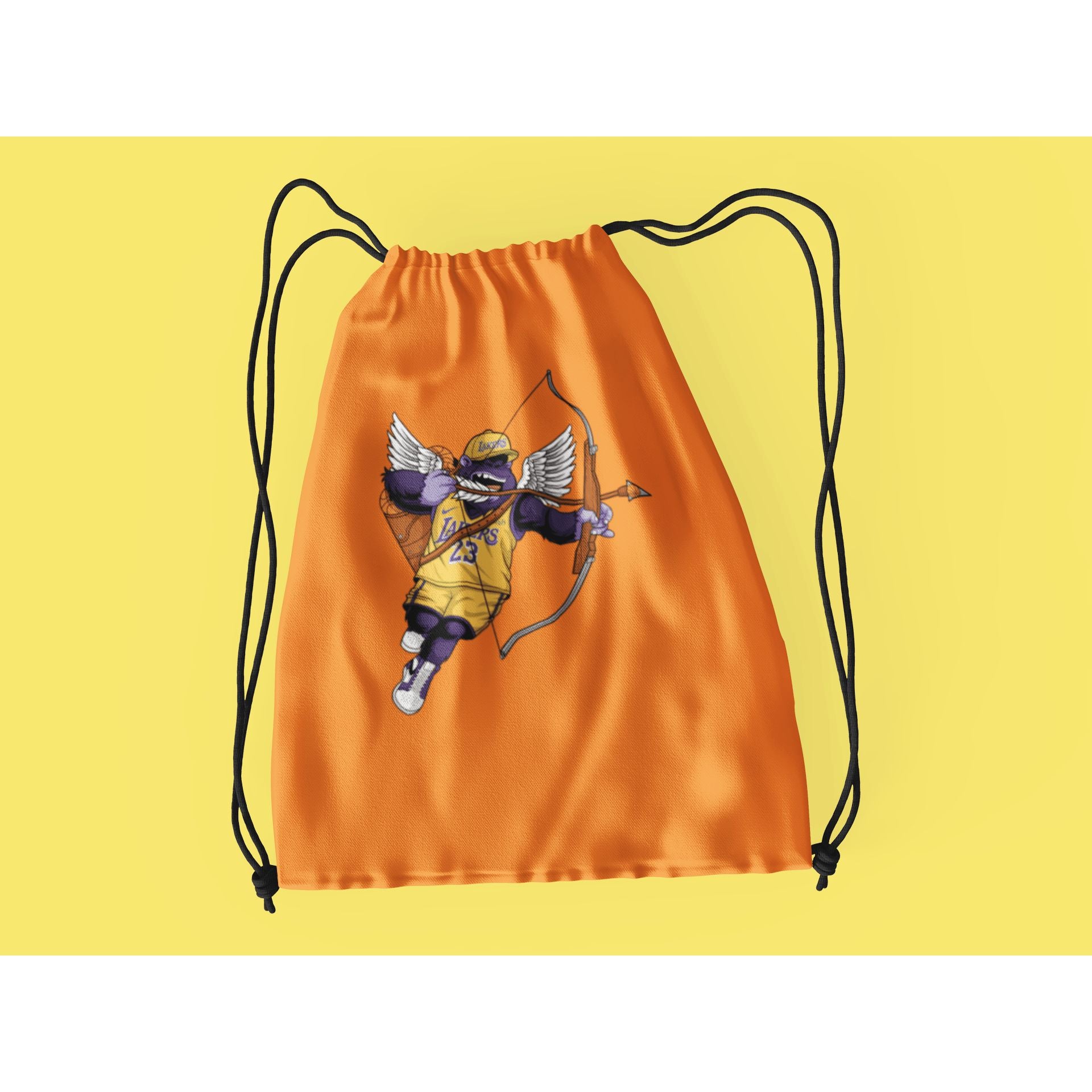 "Rainbow Gorilla ´The Love Gorilla´ Rugzak met koord - Rainbow Gorilla Store"