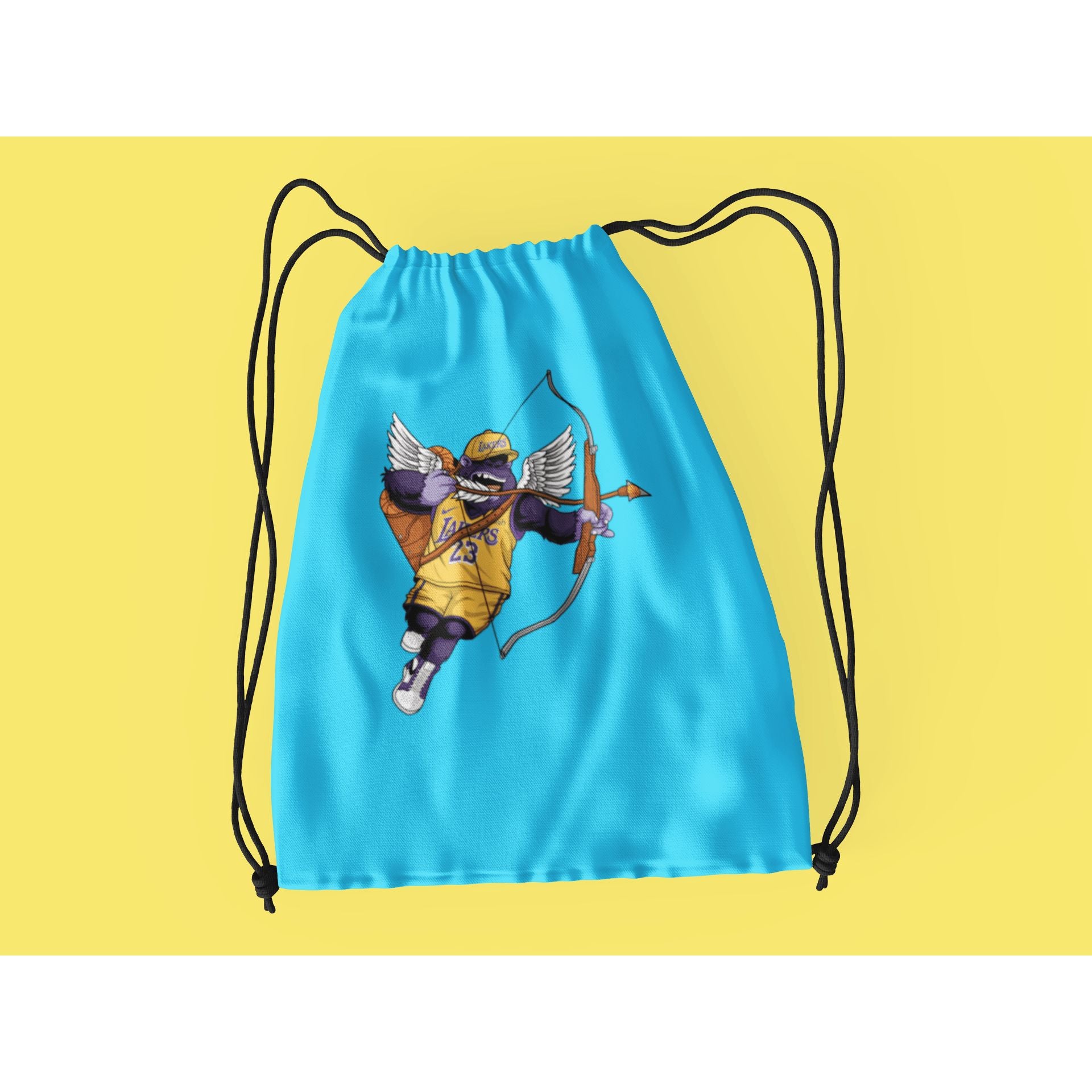 "Rainbow Gorilla ´The Love Gorilla´ Rugzak met koord - Rainbow Gorilla Store"