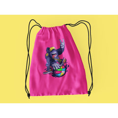 "Rainbow Gorilla ´Baller´ Rugzak met koord - Rainbow Gorilla Store"